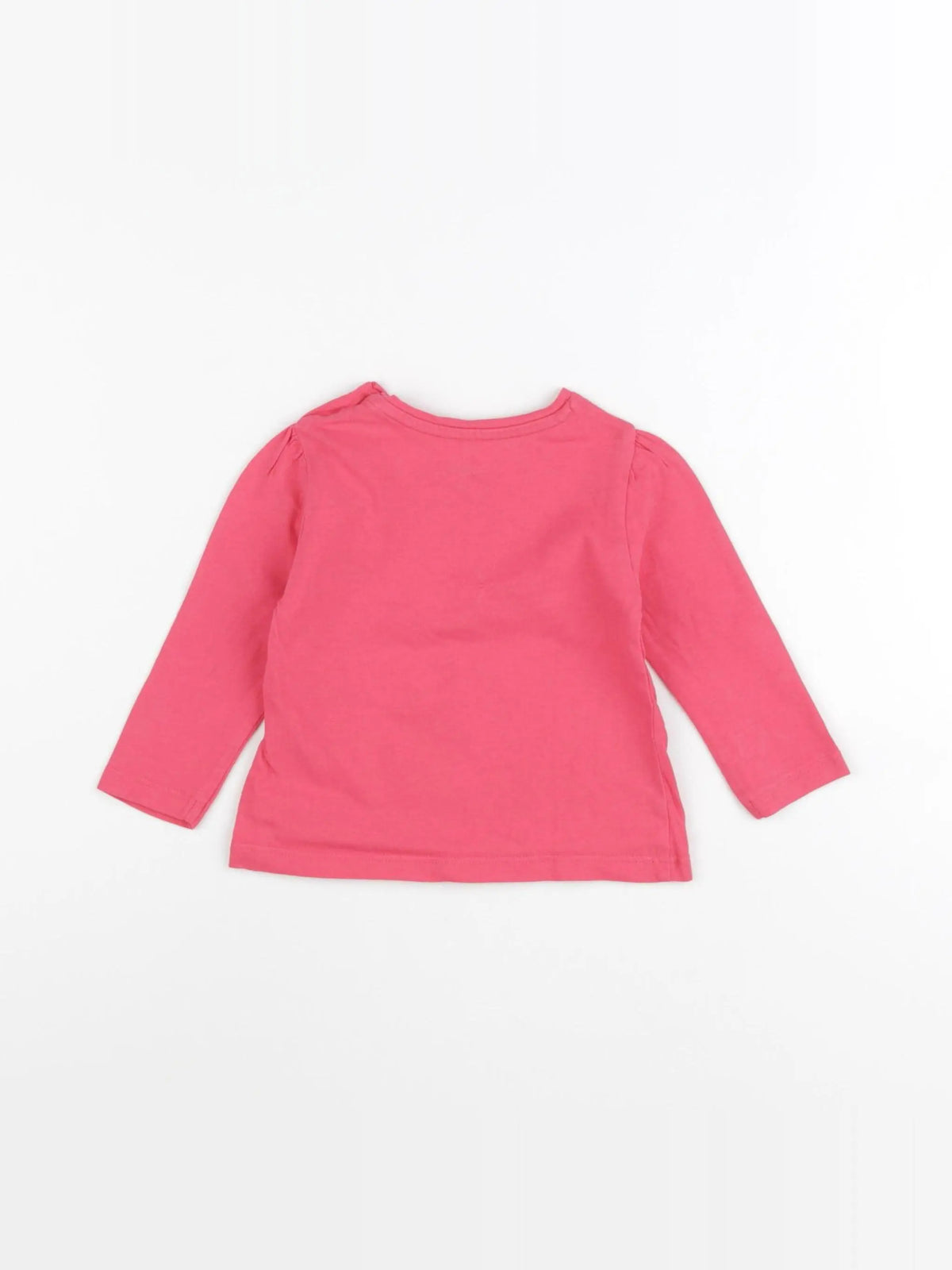 Vertbaudet - tee-shirt rose - 6 mois