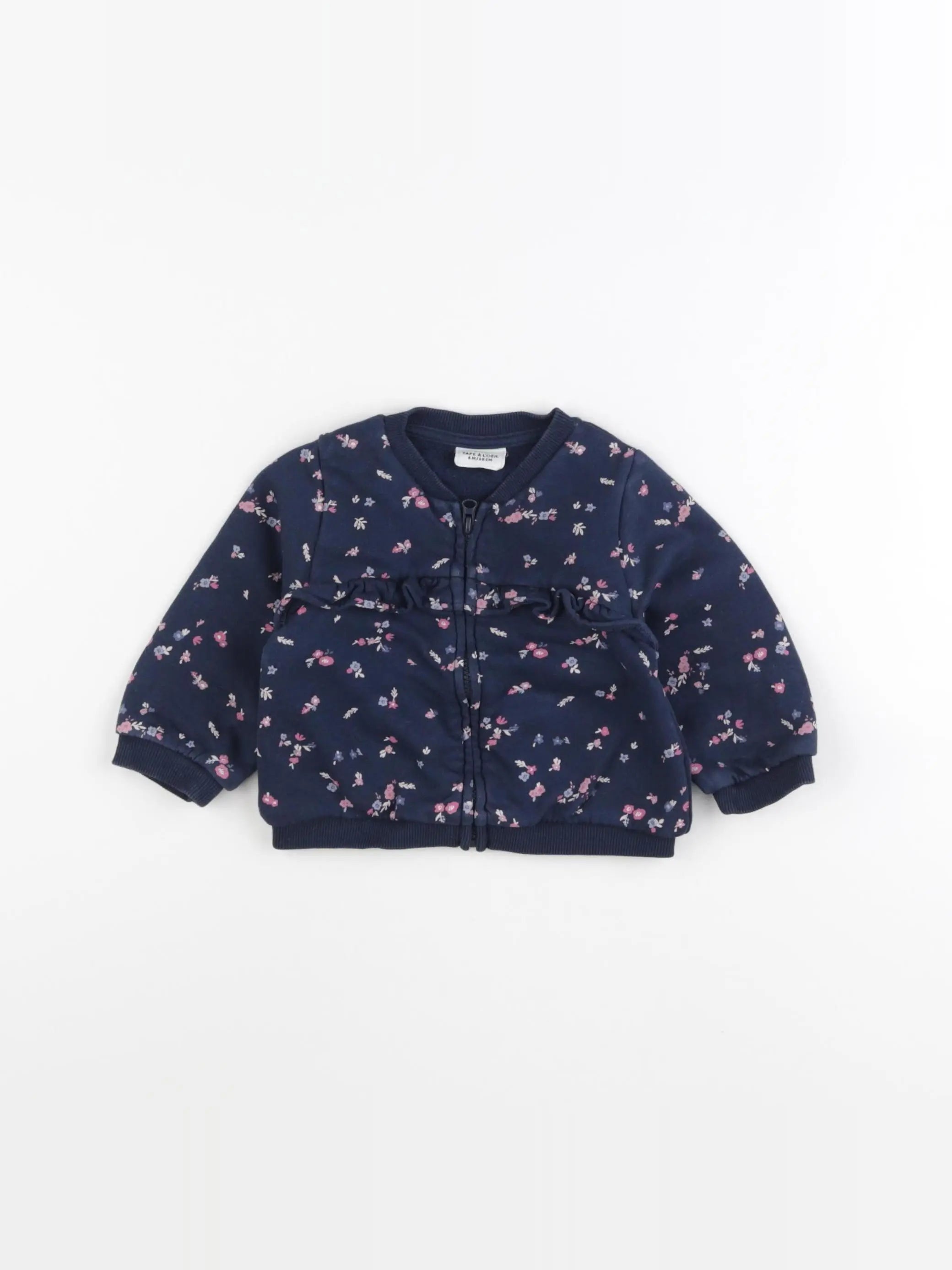 Tape à l'oeil - sweat bleu - 6 mois