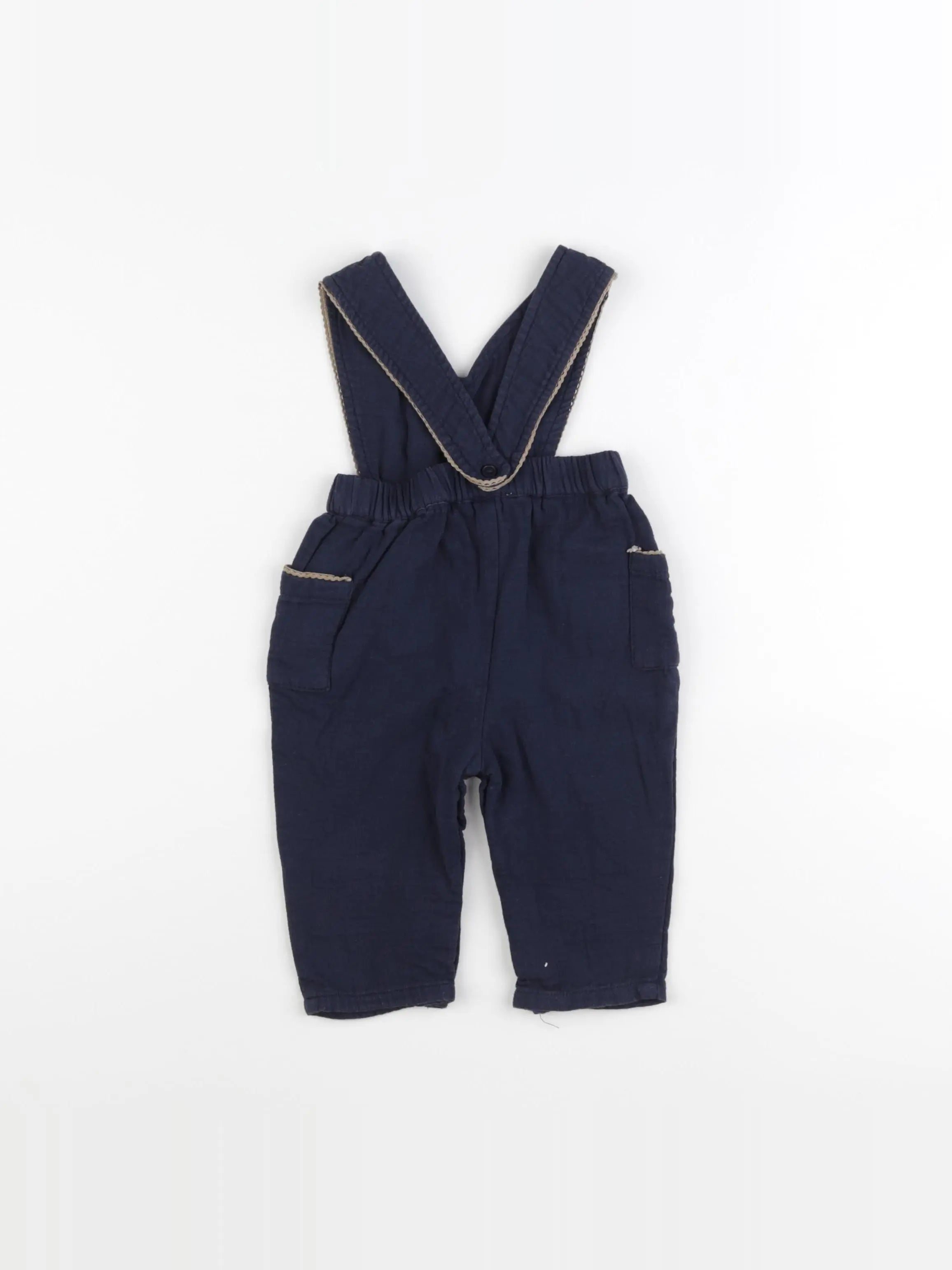 Boutchou - combinaison bleu - 6 mois
