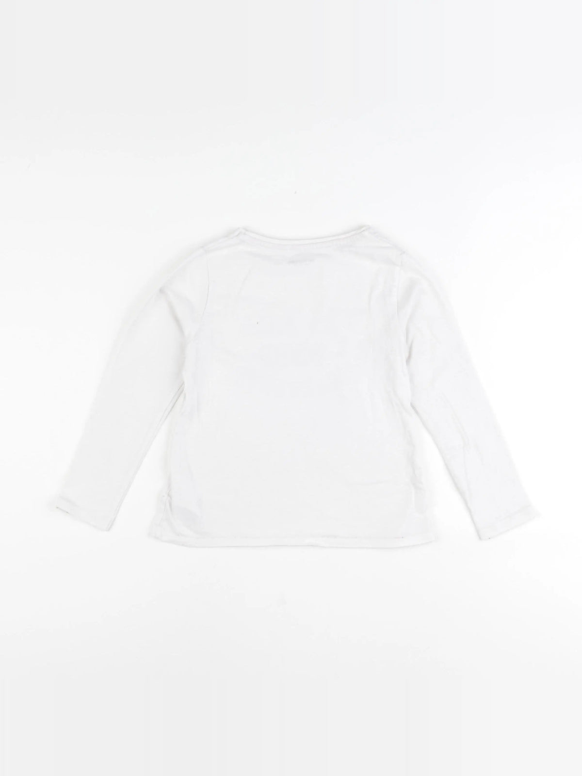 Vertbaudet - tee-shirt blanc - 6 ans