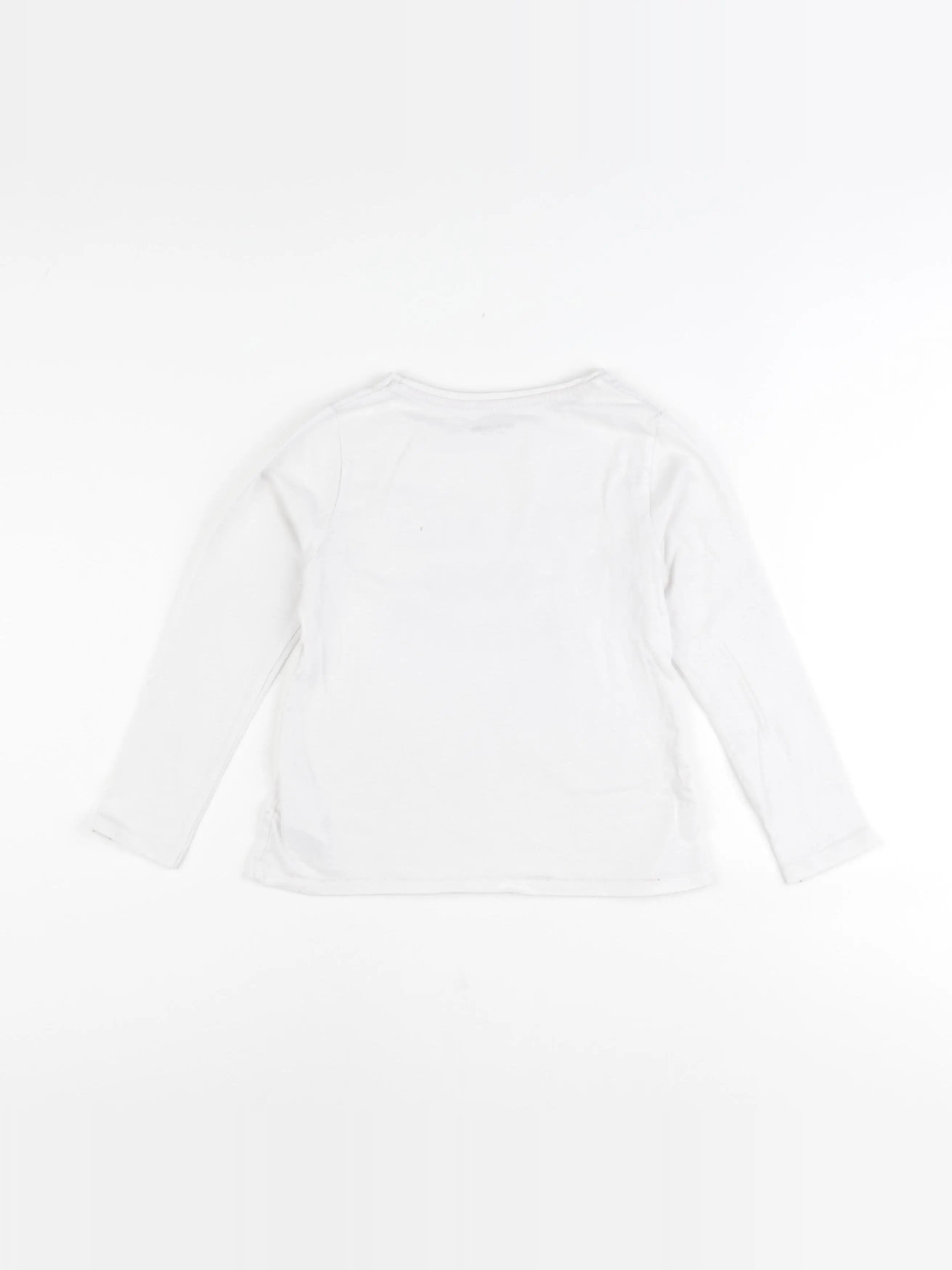 Vertbaudet - tee-shirt blanc - 6 ans