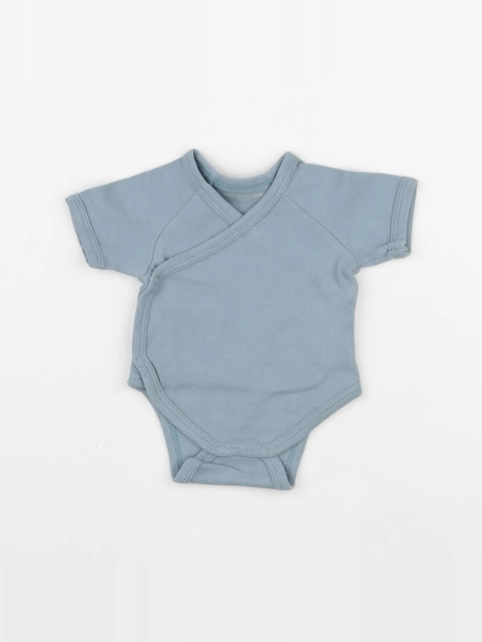 Vertbaudet - body bleu - 0 mois