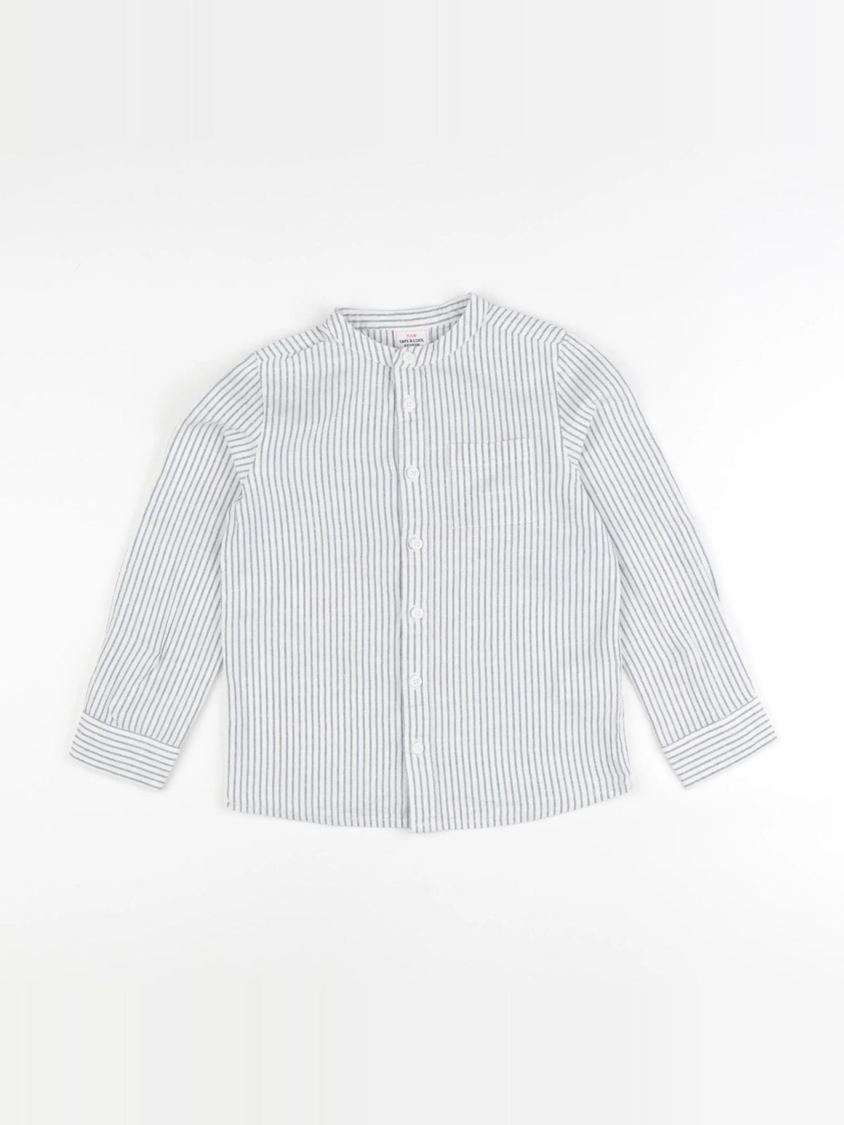 Tape à l'oeil - chemise blanc, bleu - 6 ans