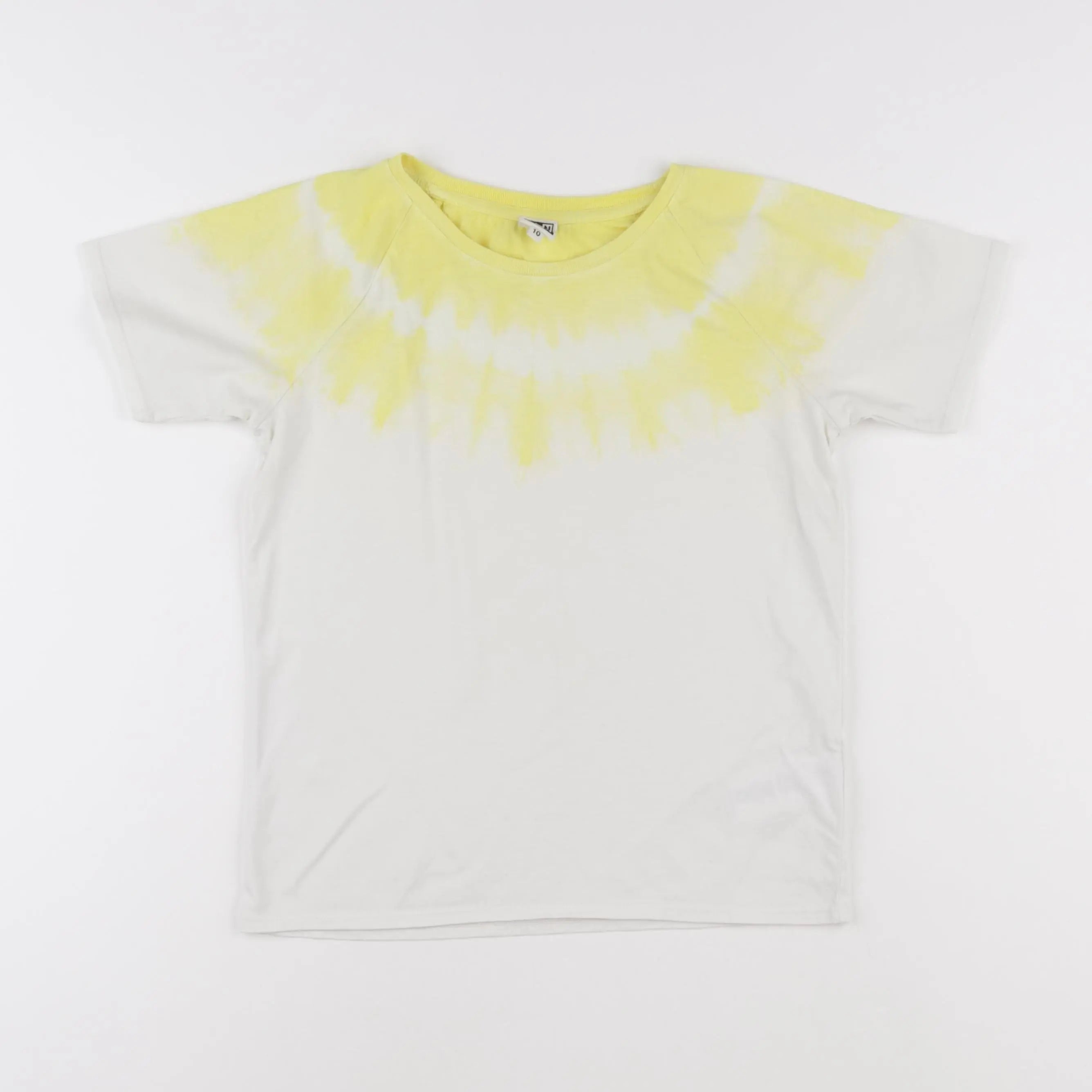 Bonton - tee-shirt jaune - 10 ans