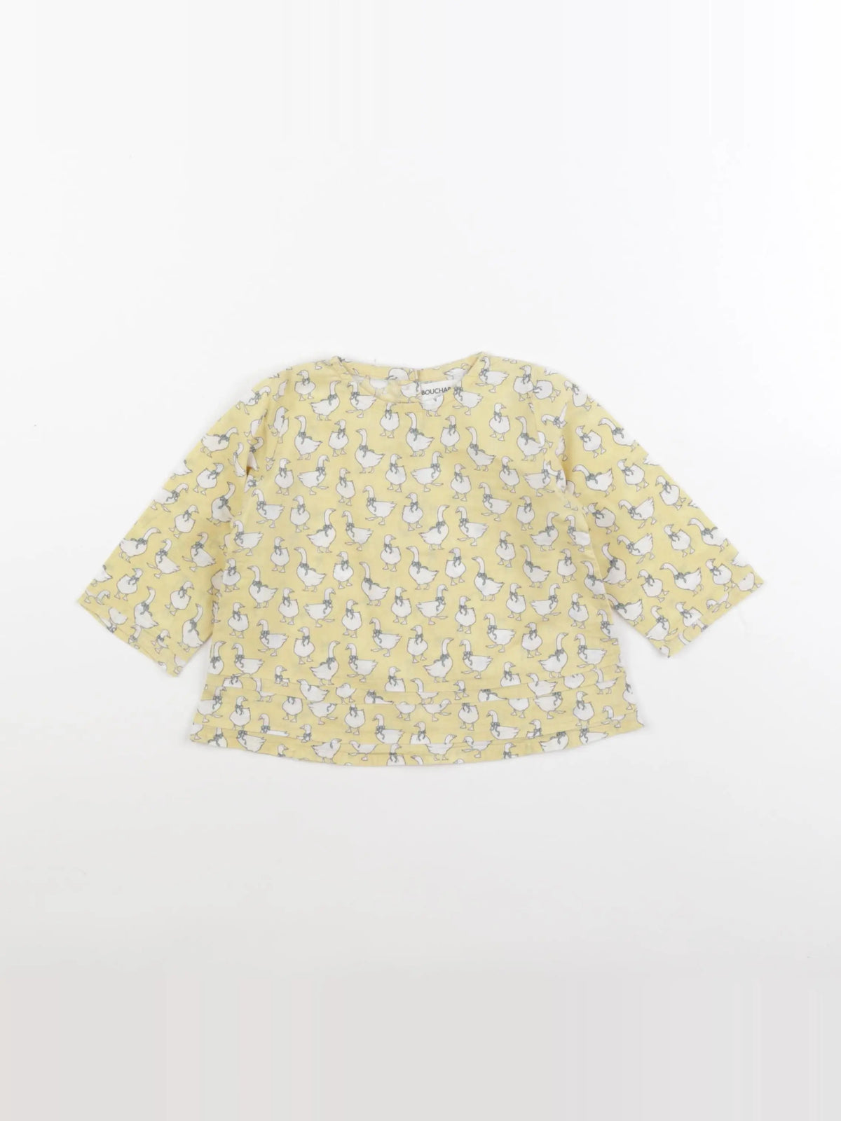 Bouchara - blouse jaune - 6 mois