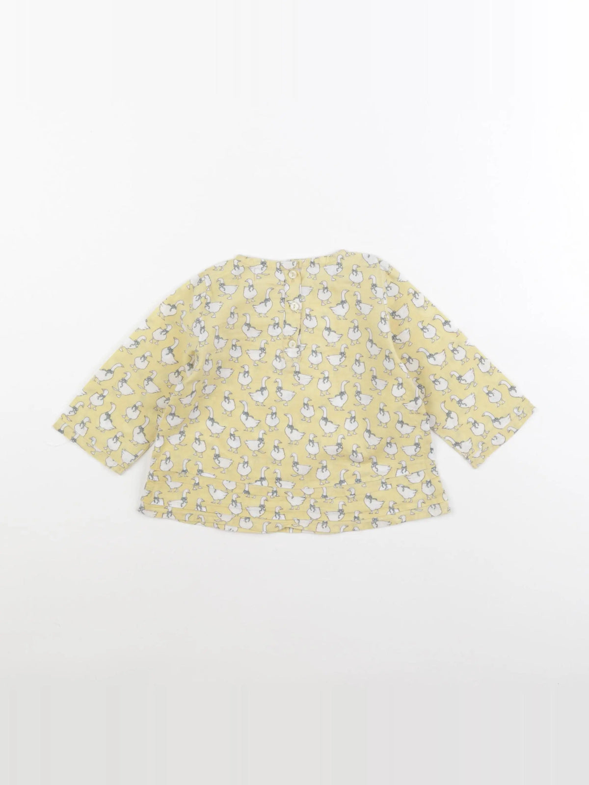 Bouchara - blouse jaune - 6 mois