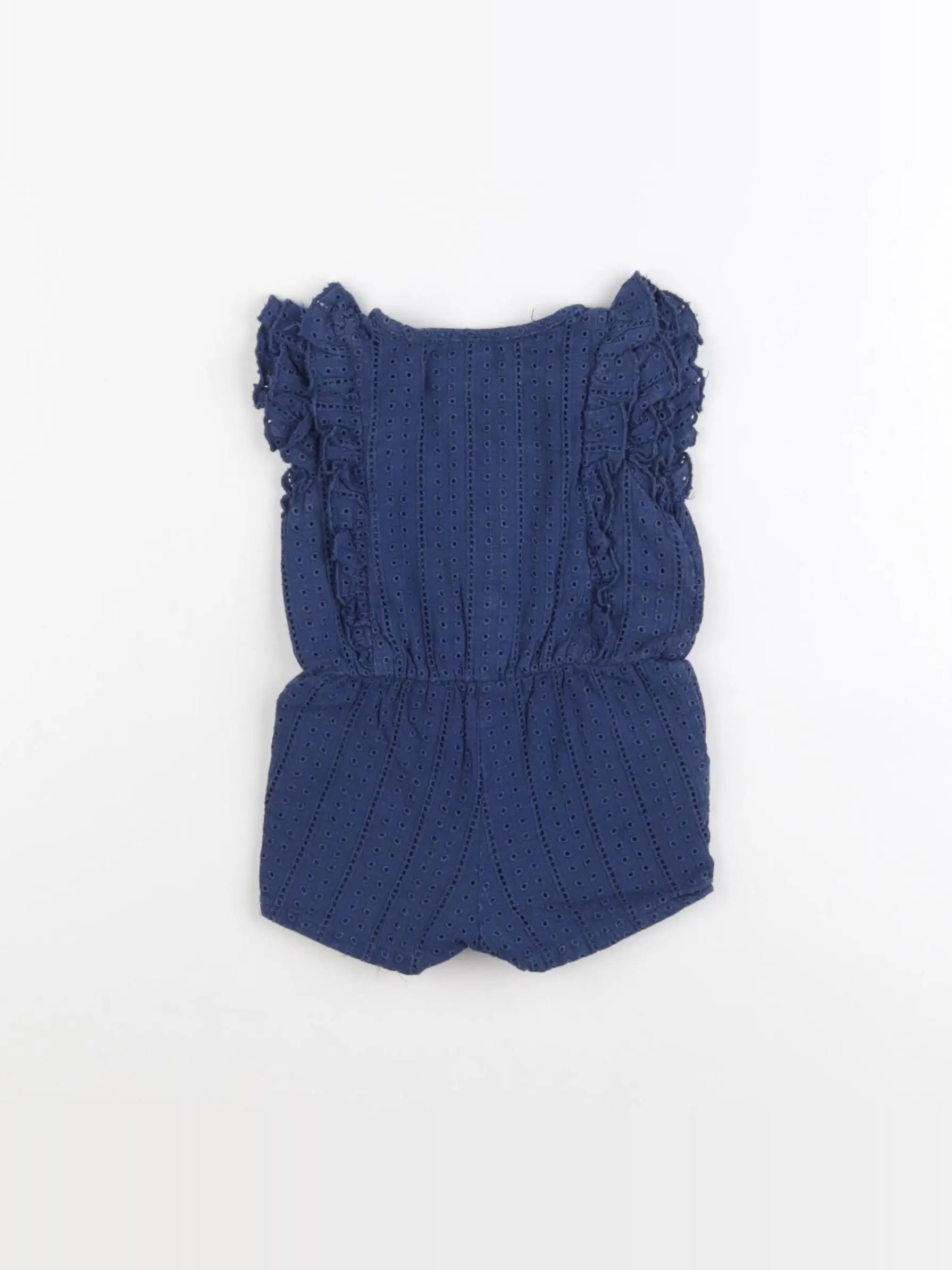 Vertbaudet - combinaison bleu - 3 mois