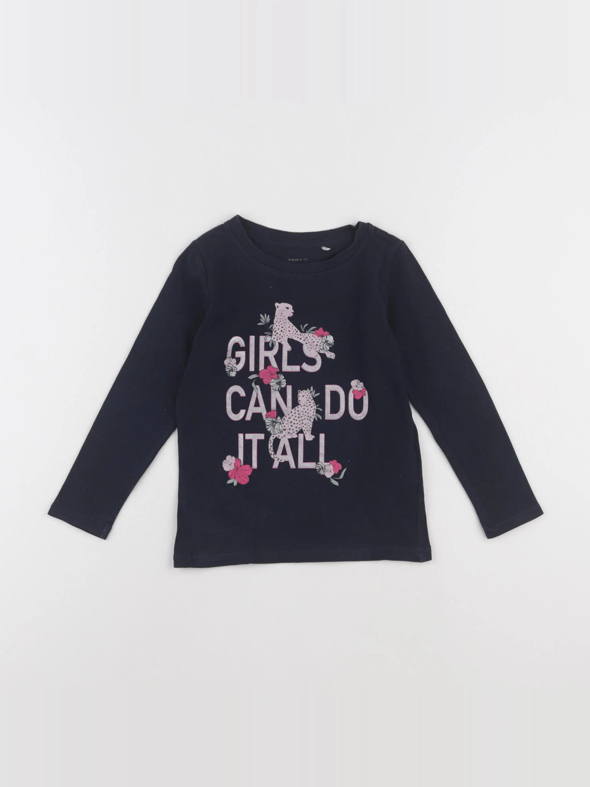 Name it - tee-shirt bleu - 4 ans