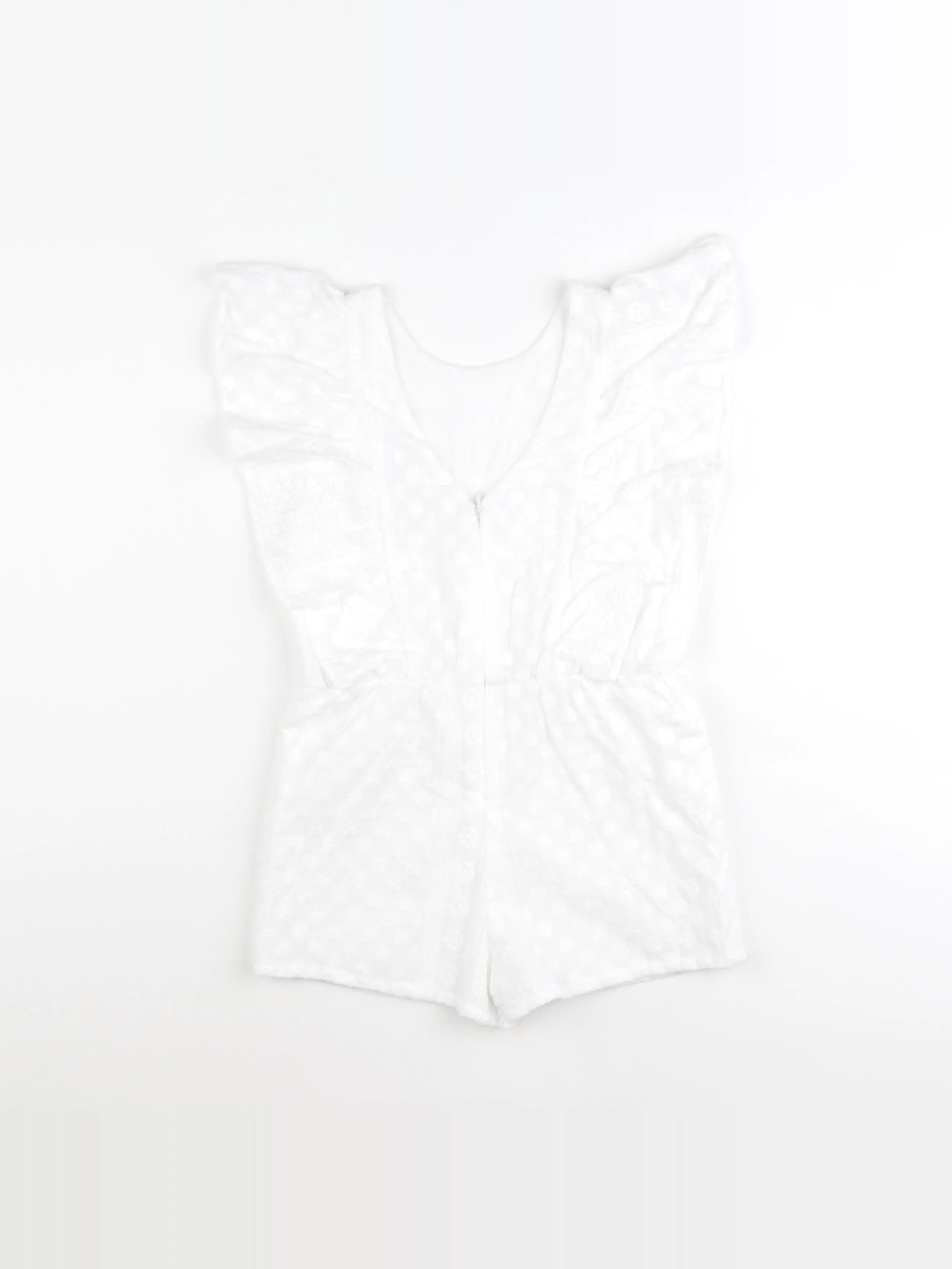 Vertbaudet - combinaison blanc - 6 ans