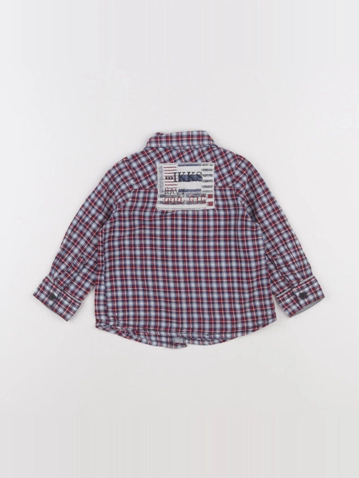 IKKS - chemise rouge - 12 mois