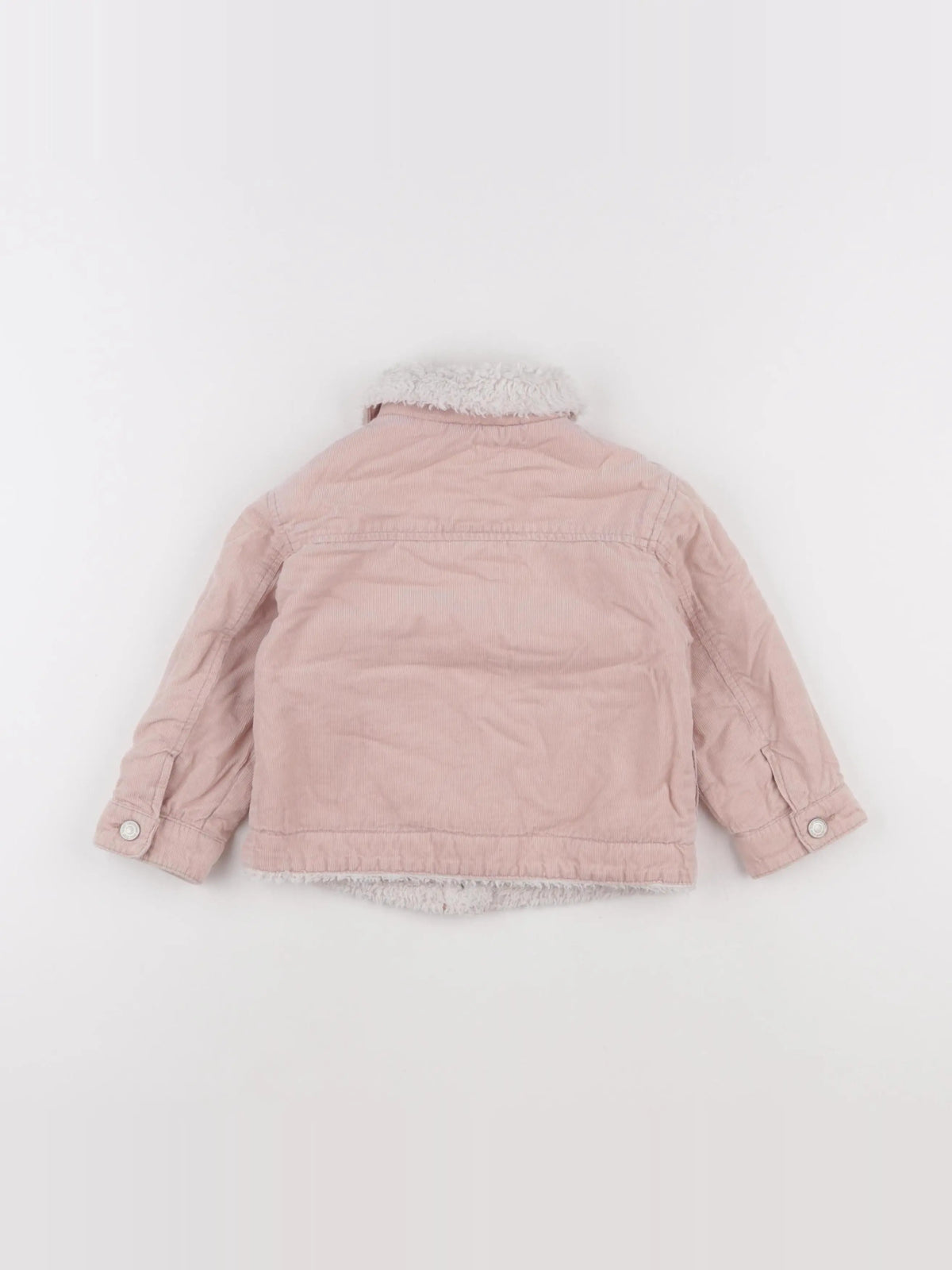 Zara - veste rose - 12/18 mois