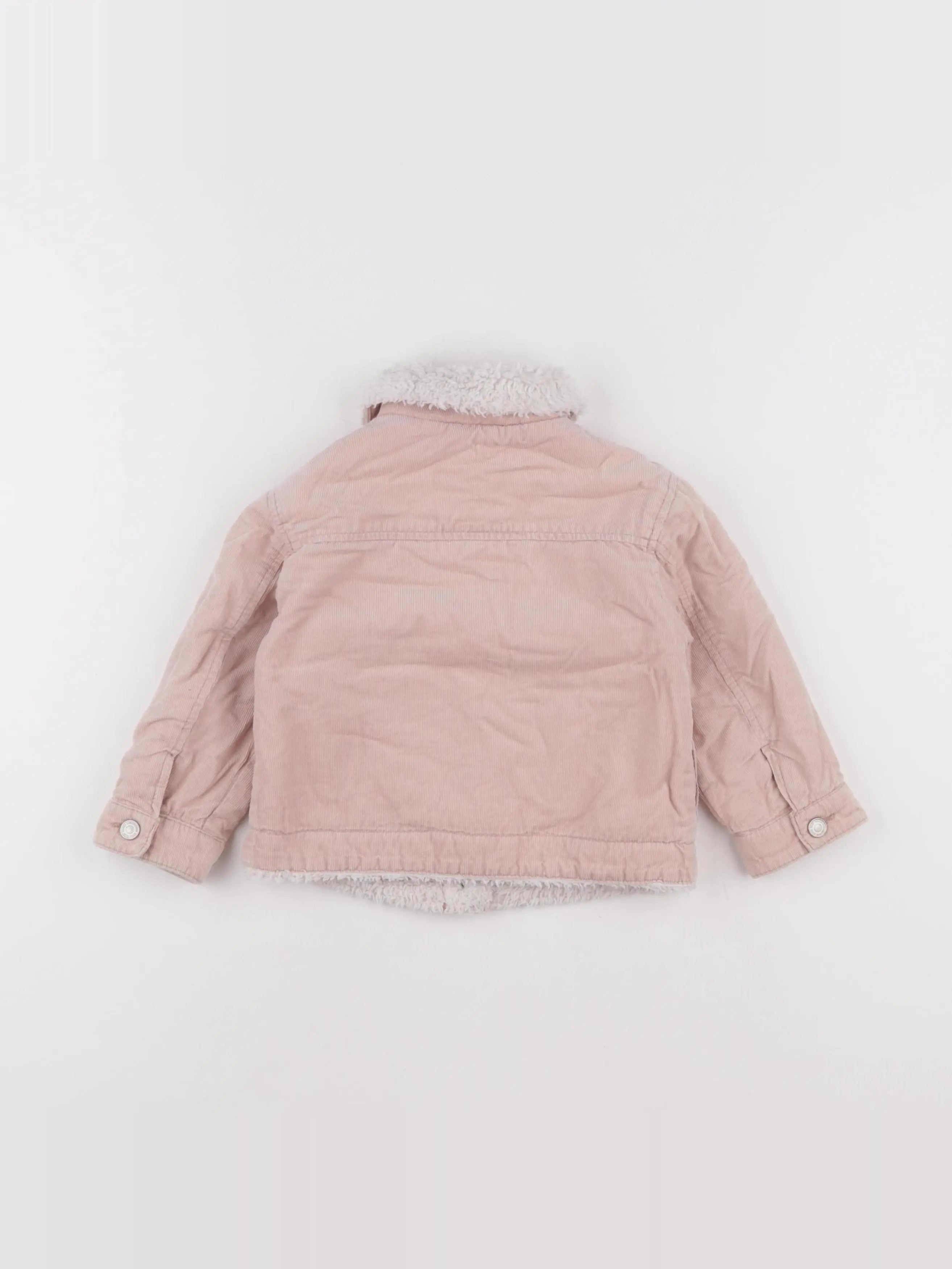 Zara - veste rose - 12/18 mois