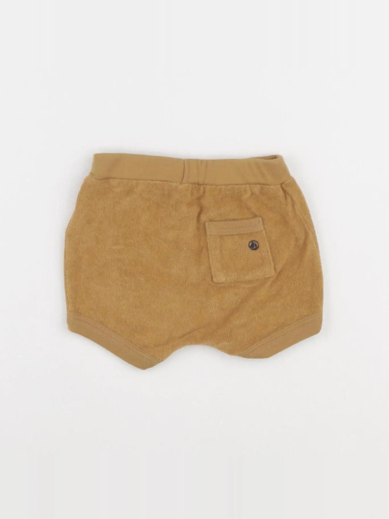 Petit Bateau - short marron - 6 mois