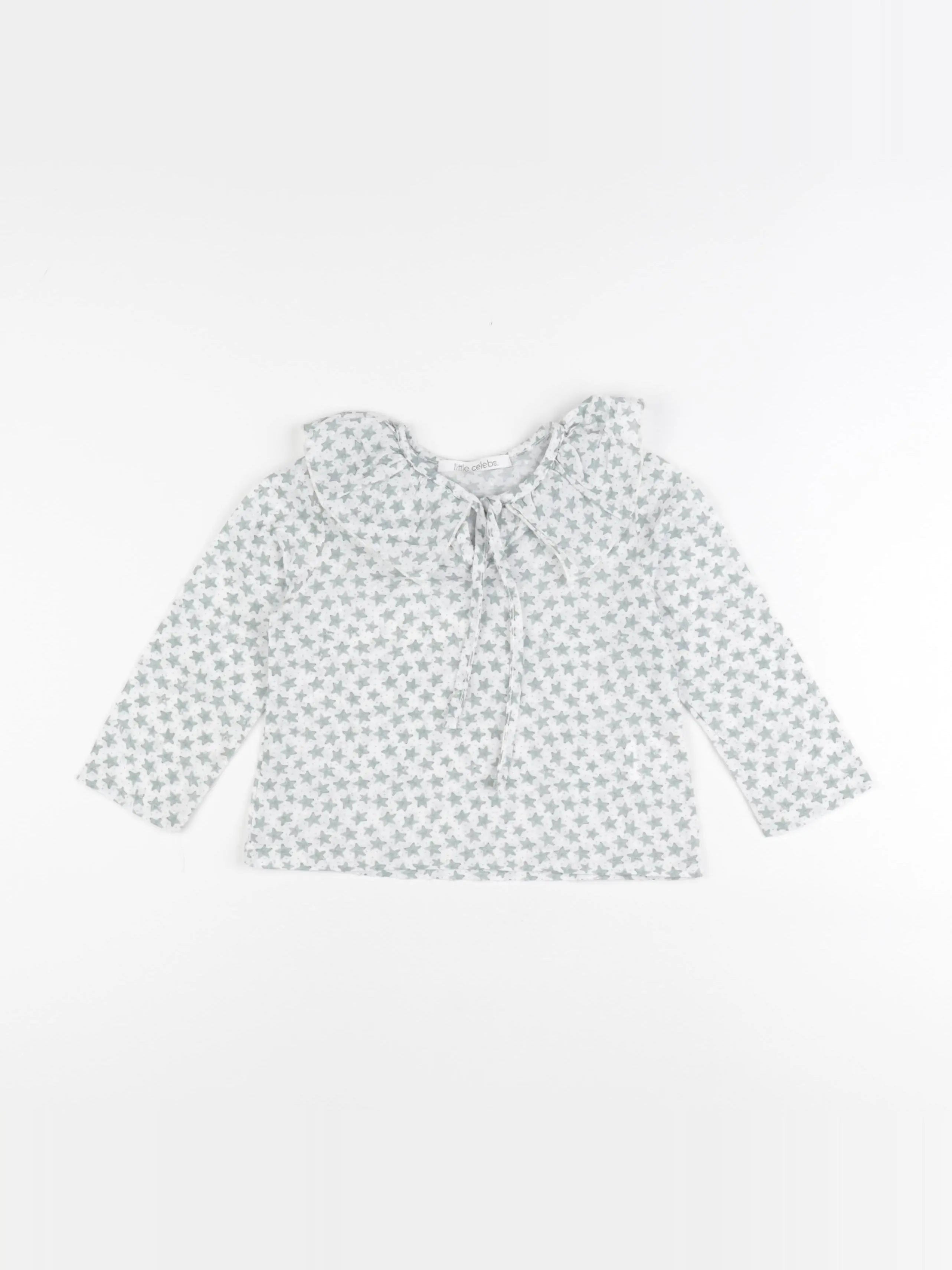 Little Celebs - blouse blanc, vert - 2 ans