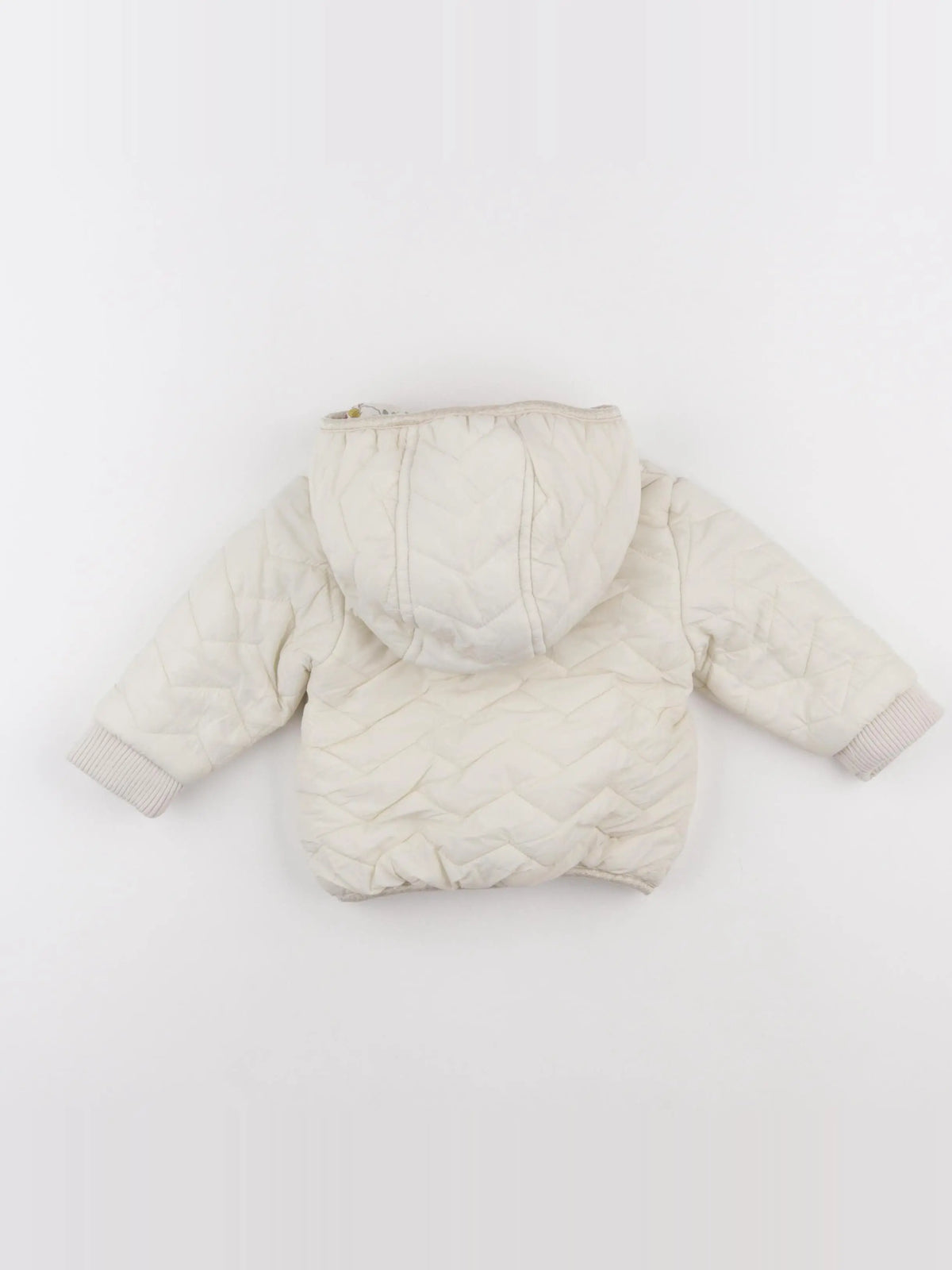 Tape à l'oeil - doudoune réversible beige - 12 mois