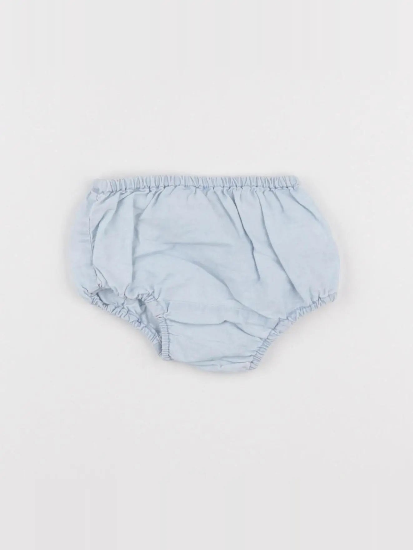 Zara - bloomer bleu - 3/6 mois