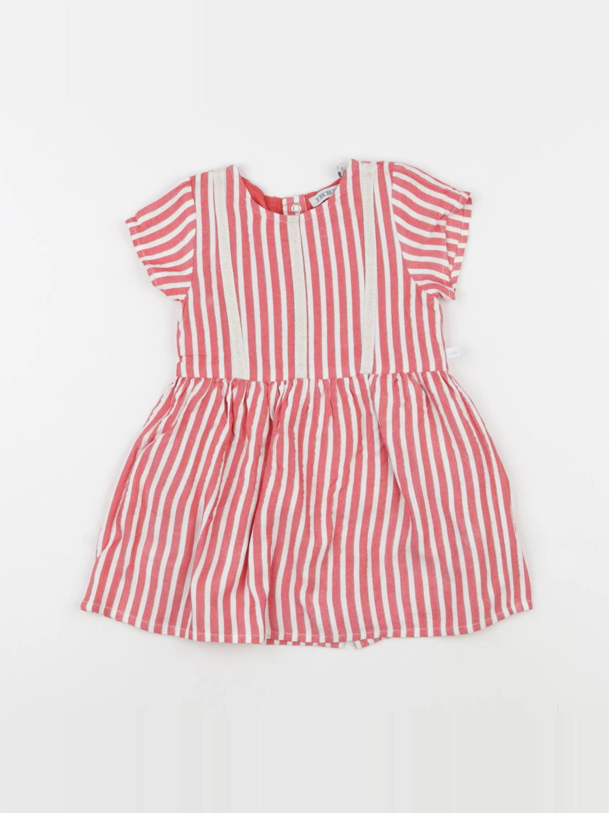 IKKS - robe rouge - 18 mois