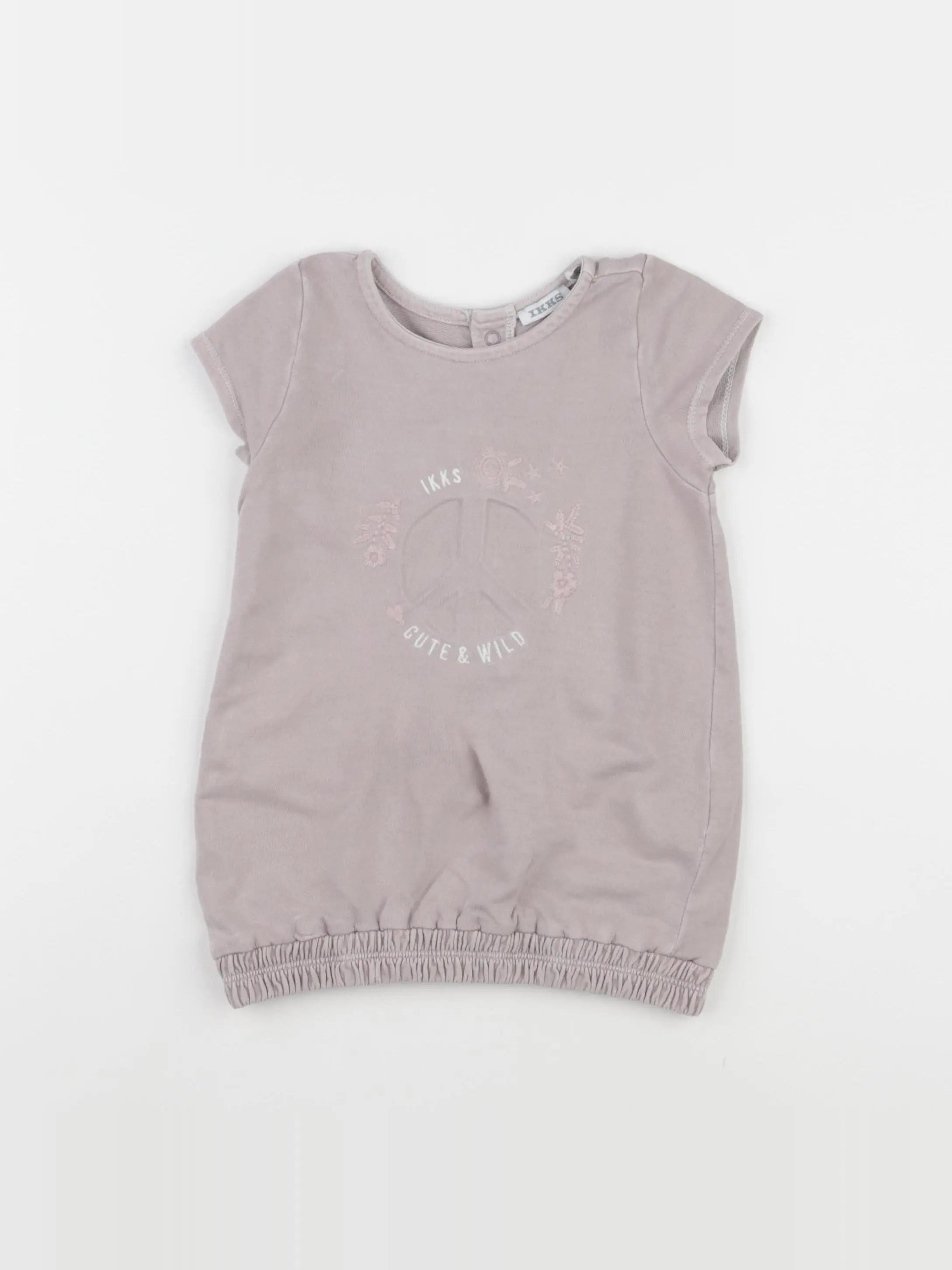 IKKS - robe beige - 12 mois