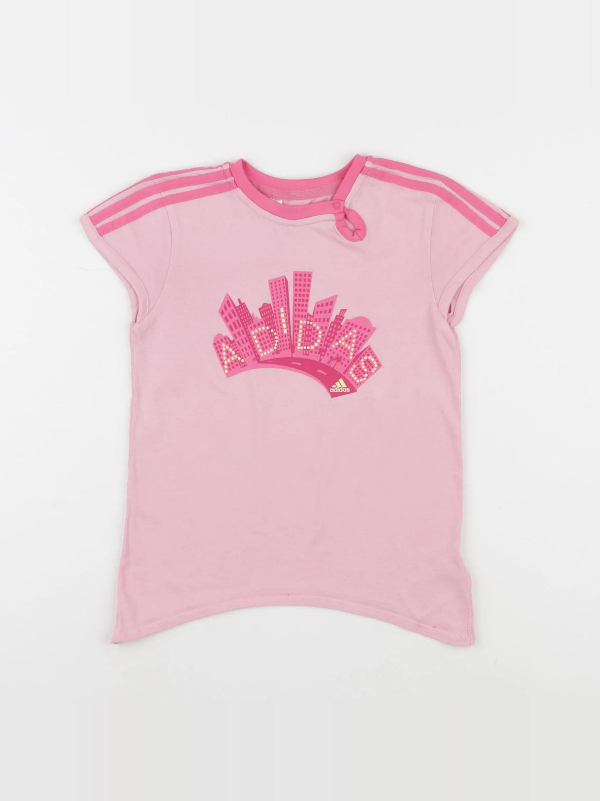 Adidas - tee-shirt rose - 3/4 ans
