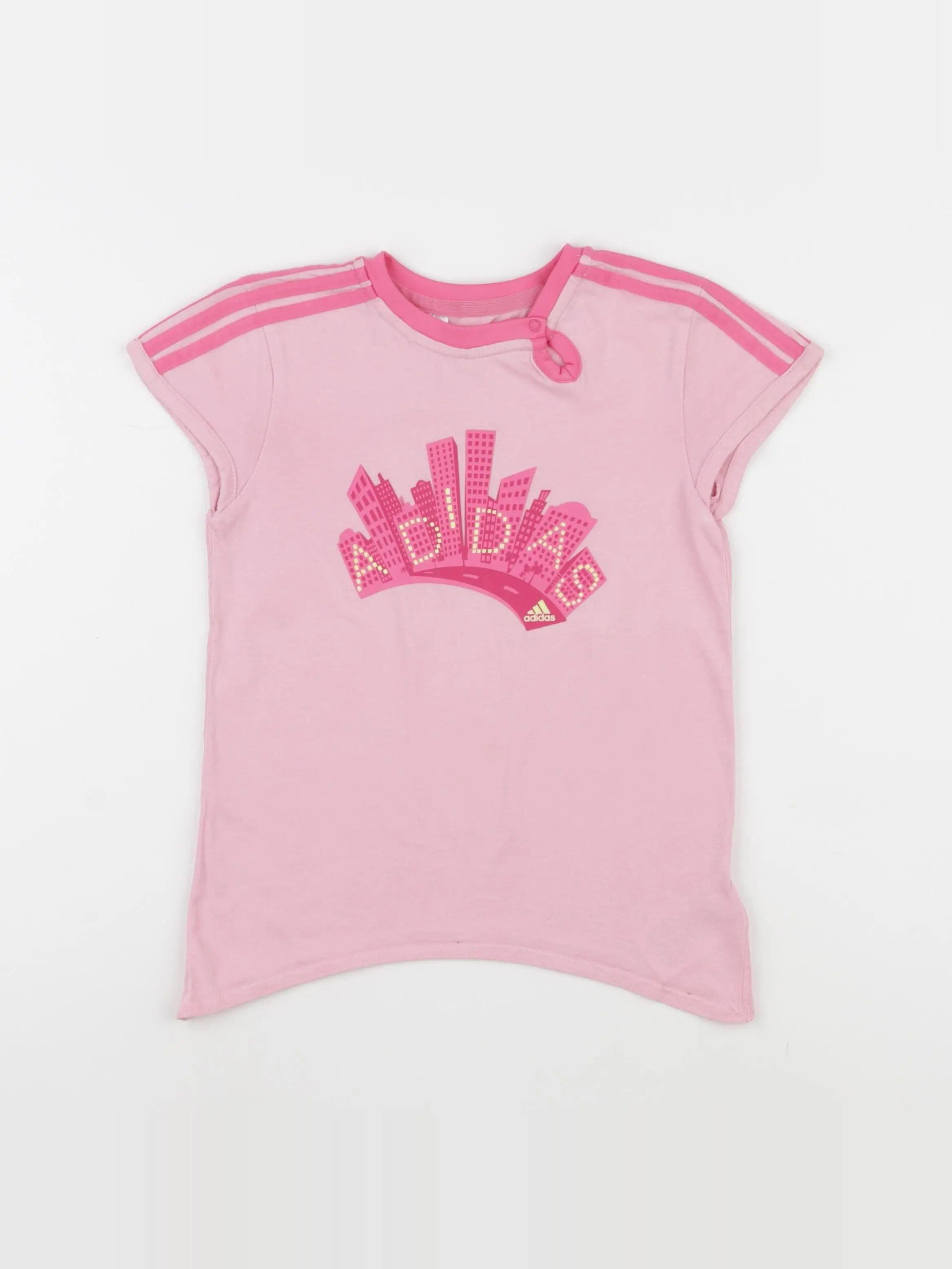 Adidas - tee-shirt rose - 3/4 ans