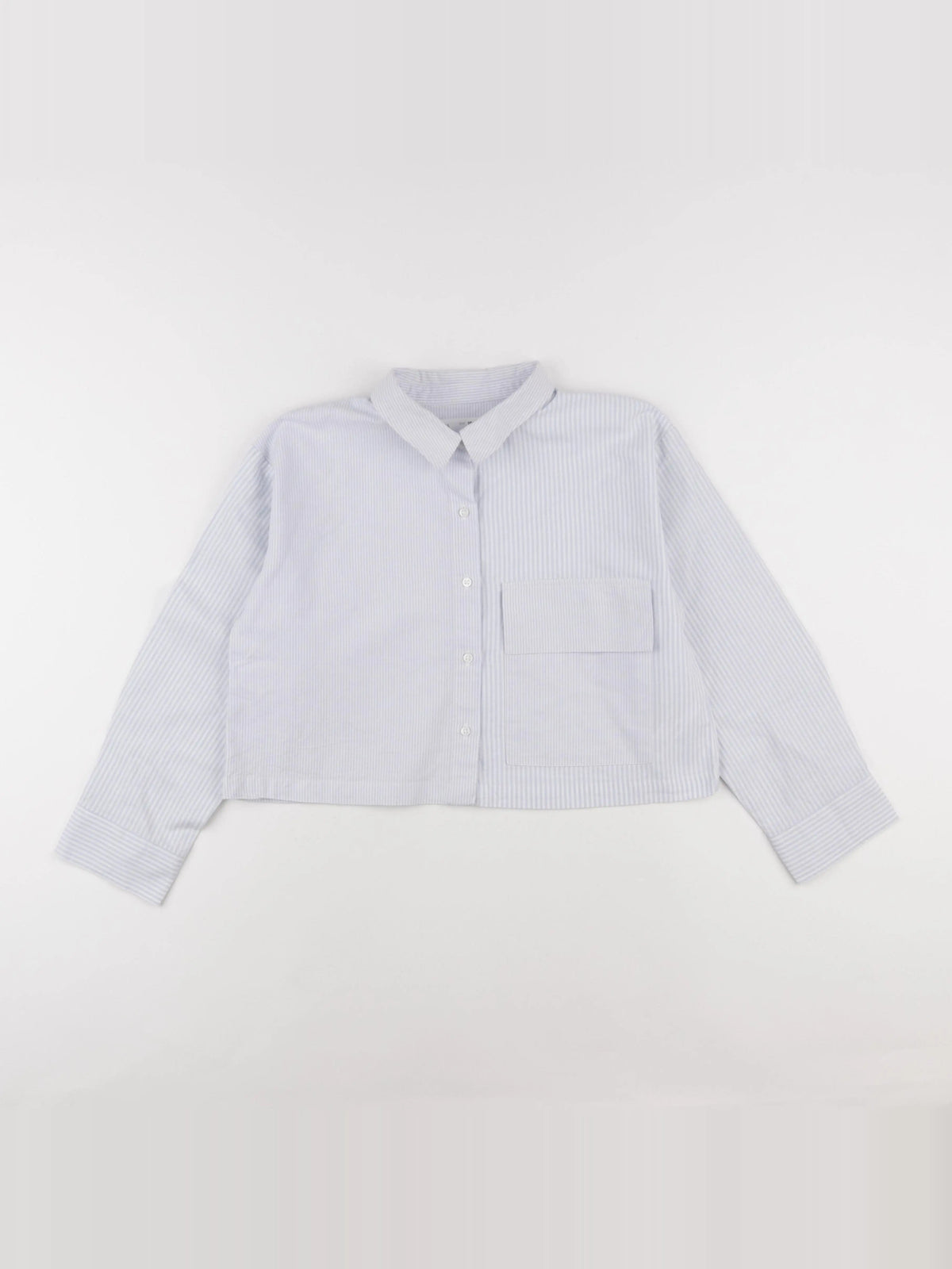 Zara - chemise blanc, bleu - 10 ans