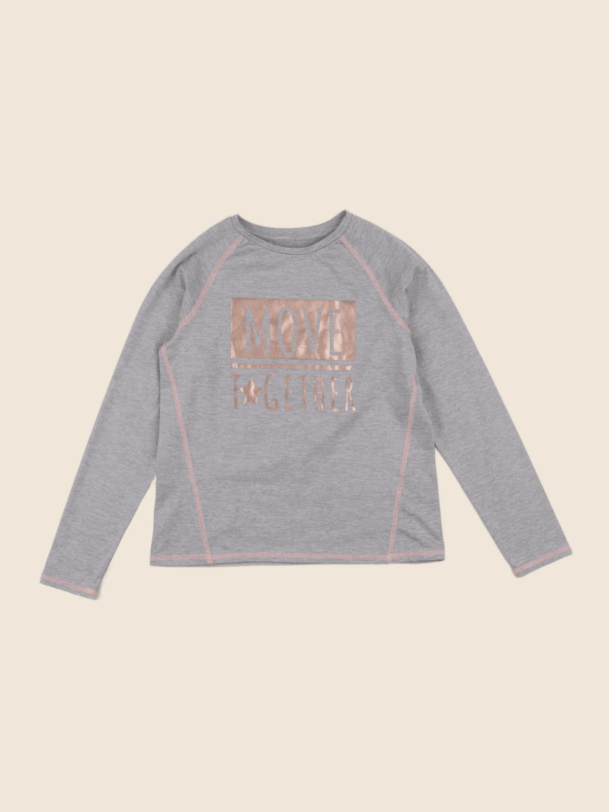 Vertbaudet - tee-shirt gris - 10 ans