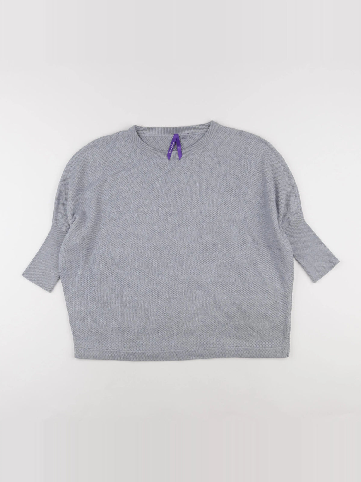 Seraphine - pull grossesse bleu - s