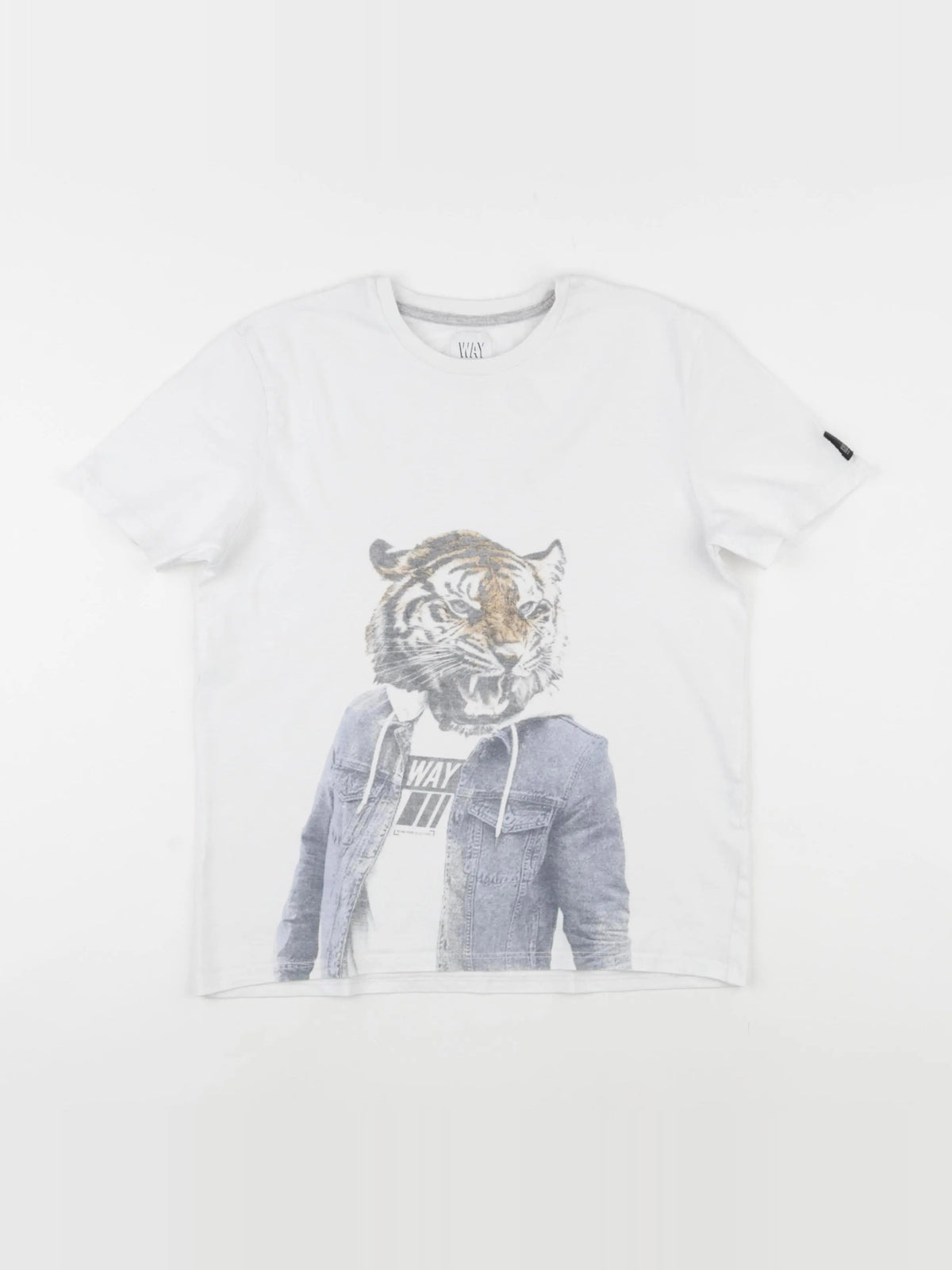 IKKS - tee-shirt blanc - 12 ans