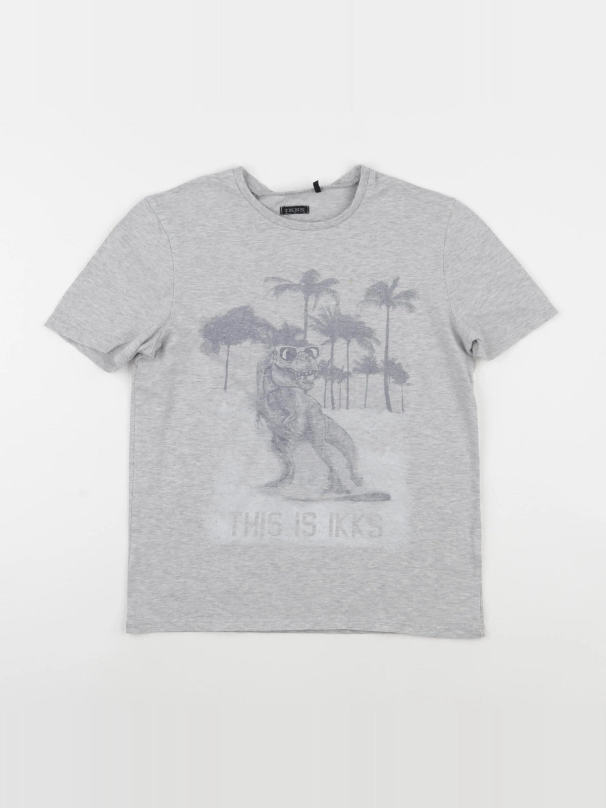 IKKS - tee-shirt gris - 12 ans