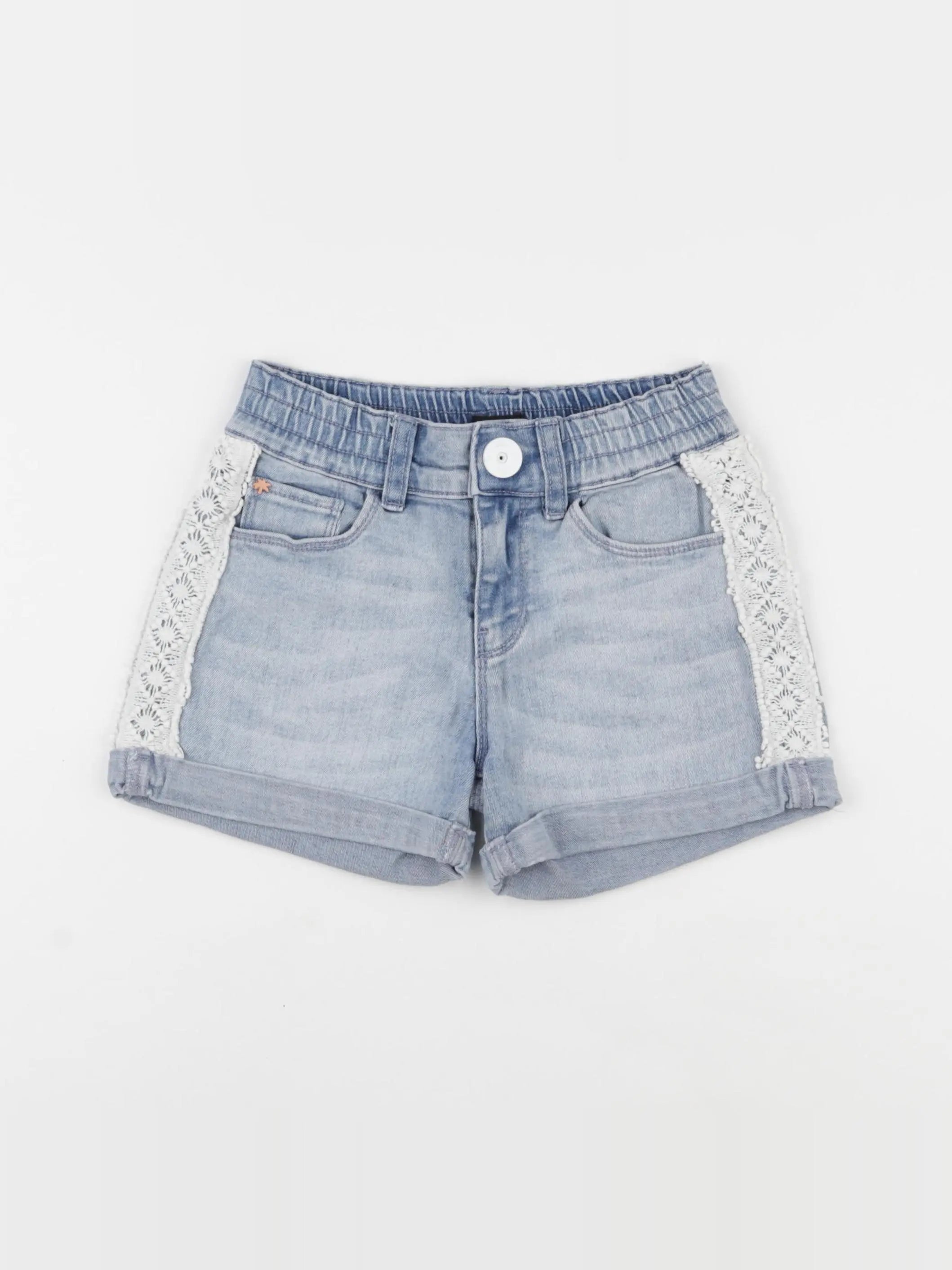IKKS - short bleu - 8 ans