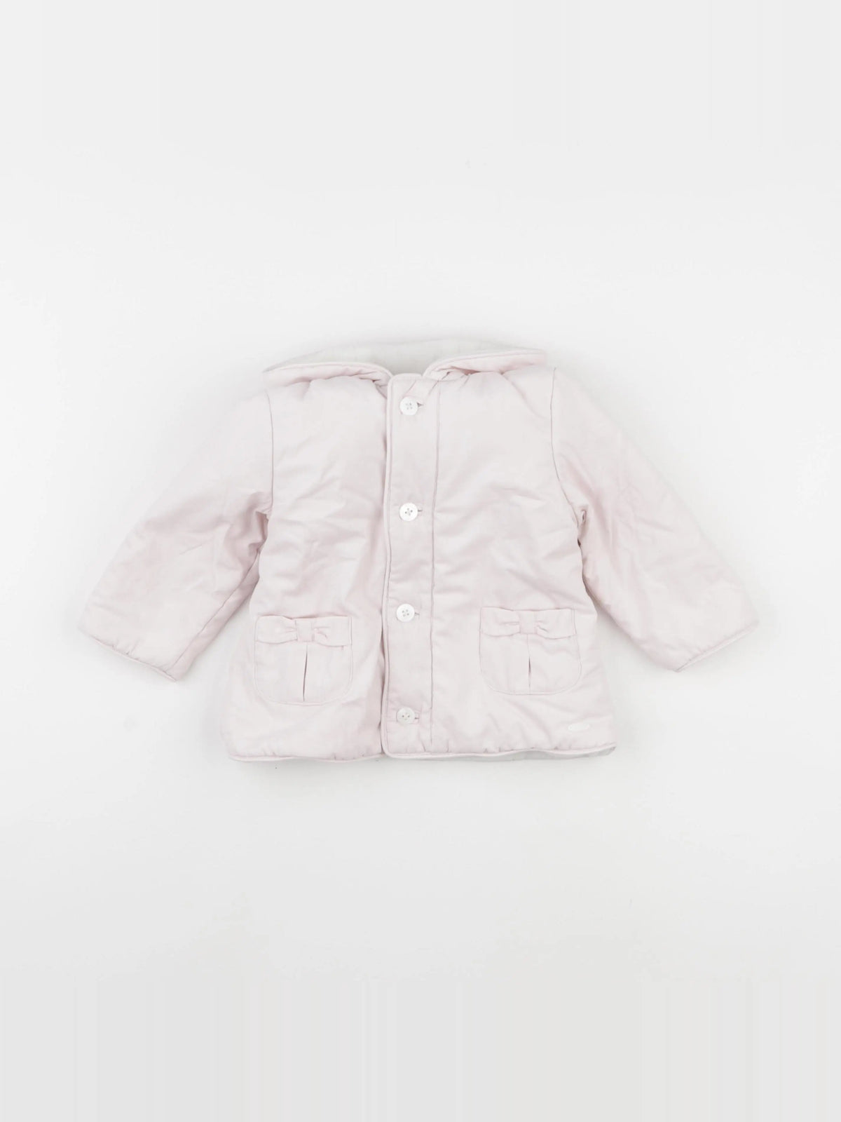 Cyrillus - manteau rose - 24 mois