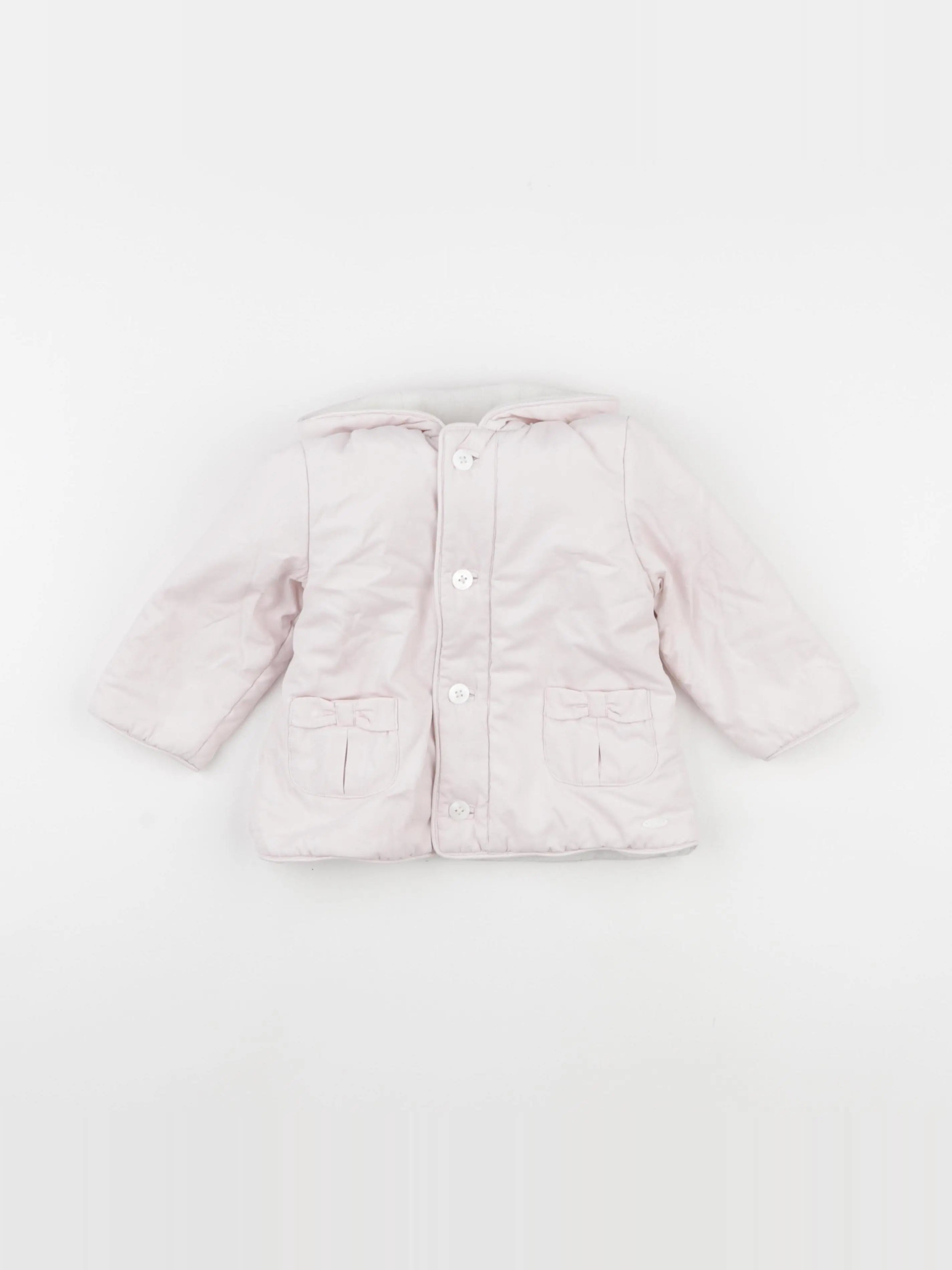 Cyrillus - manteau rose - 24 mois