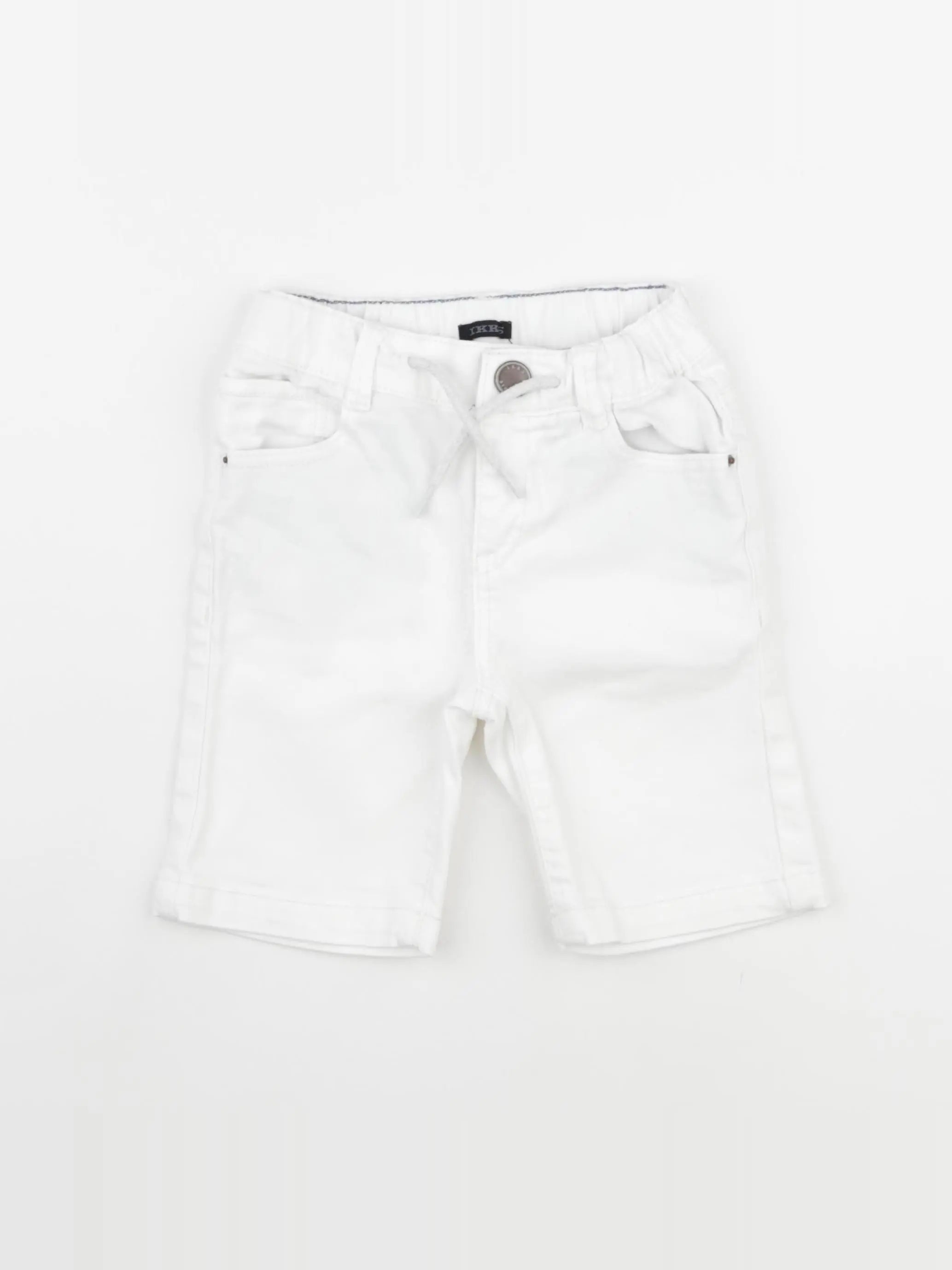 IKKS - short blanc - 6 ans