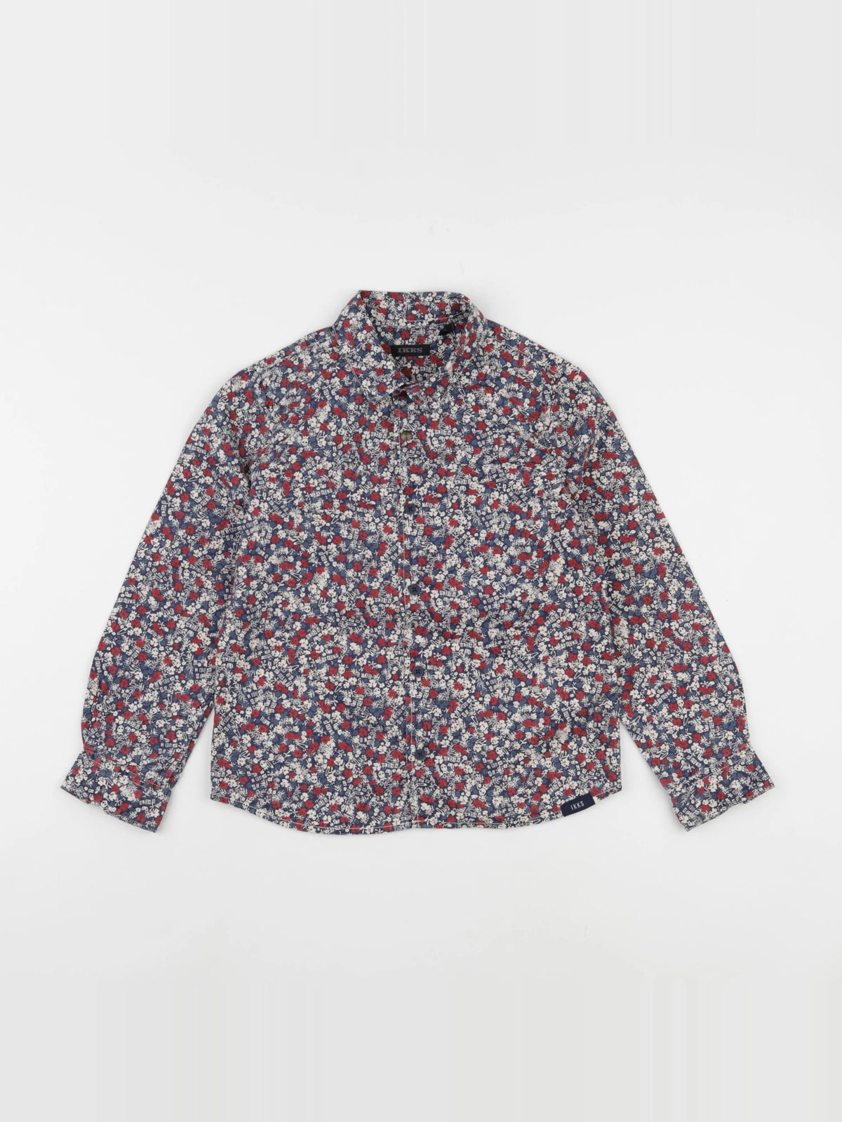 IKKS - chemise bleu - 6 ans