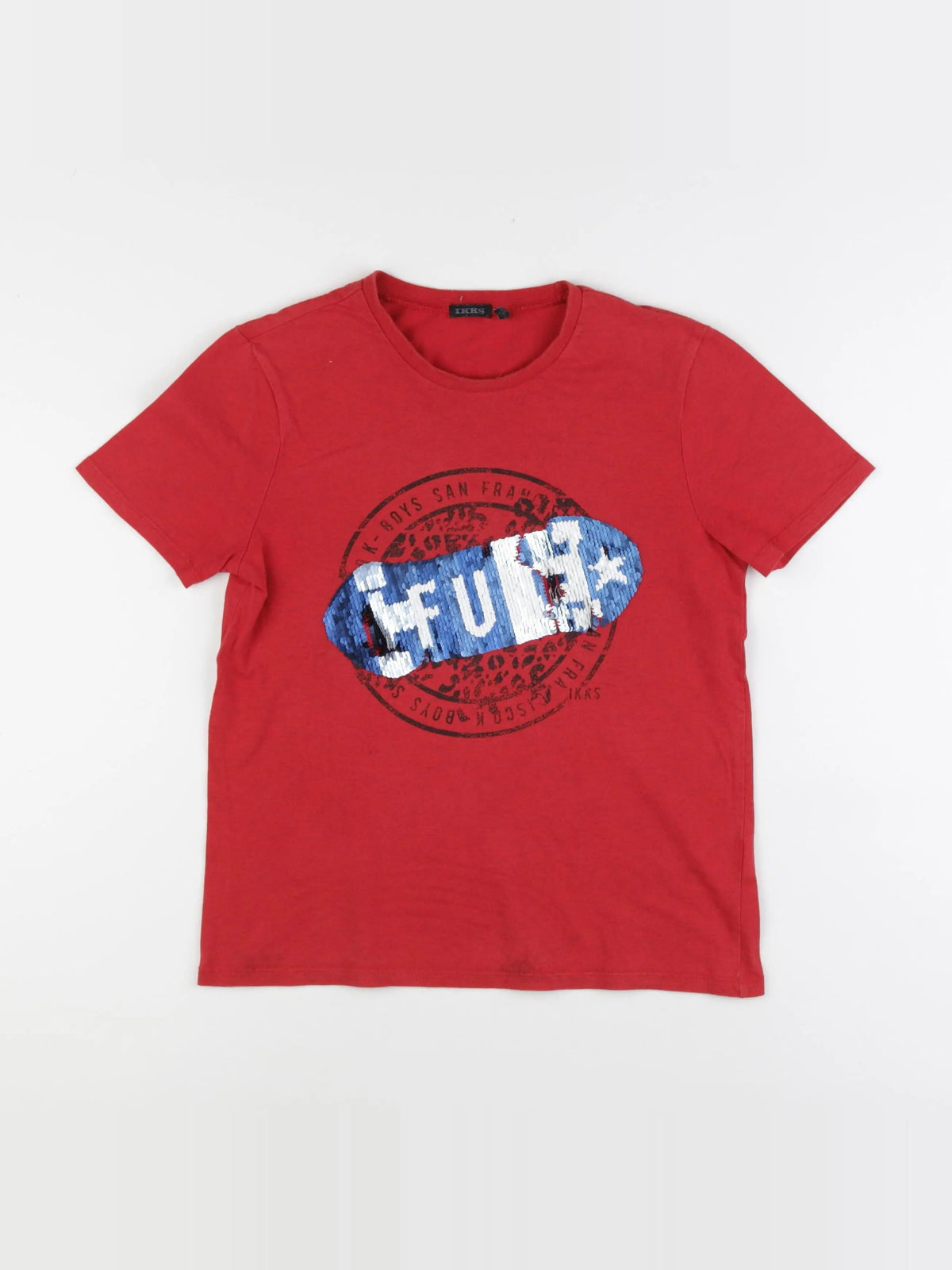 IKKS - tee-shirt multicolore - 12 ans