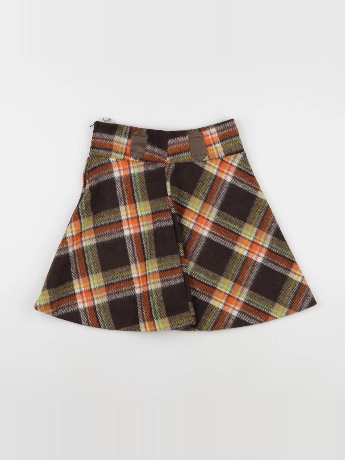 Vintage - jupe marron - 10 ans