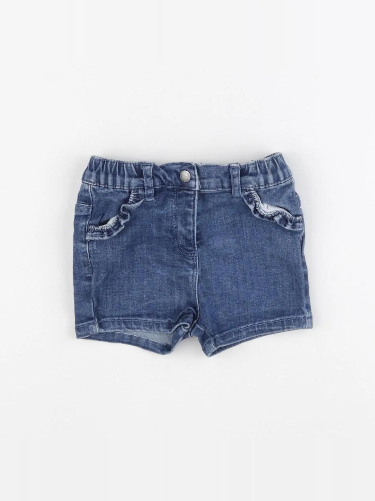 Vertbaudet - short bleu - 18 mois