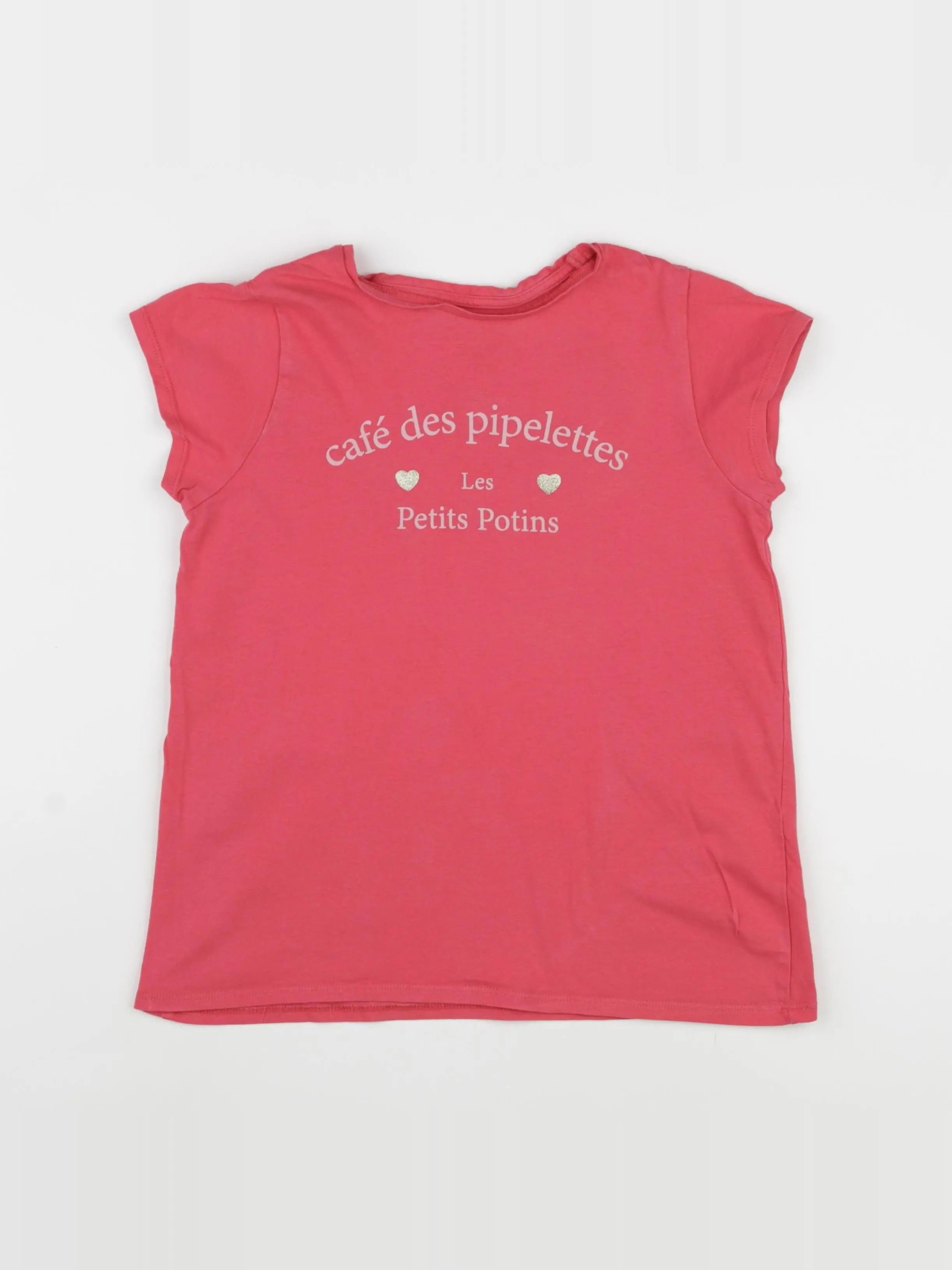 Vertbaudet - tee-shirt rose - 12 ans