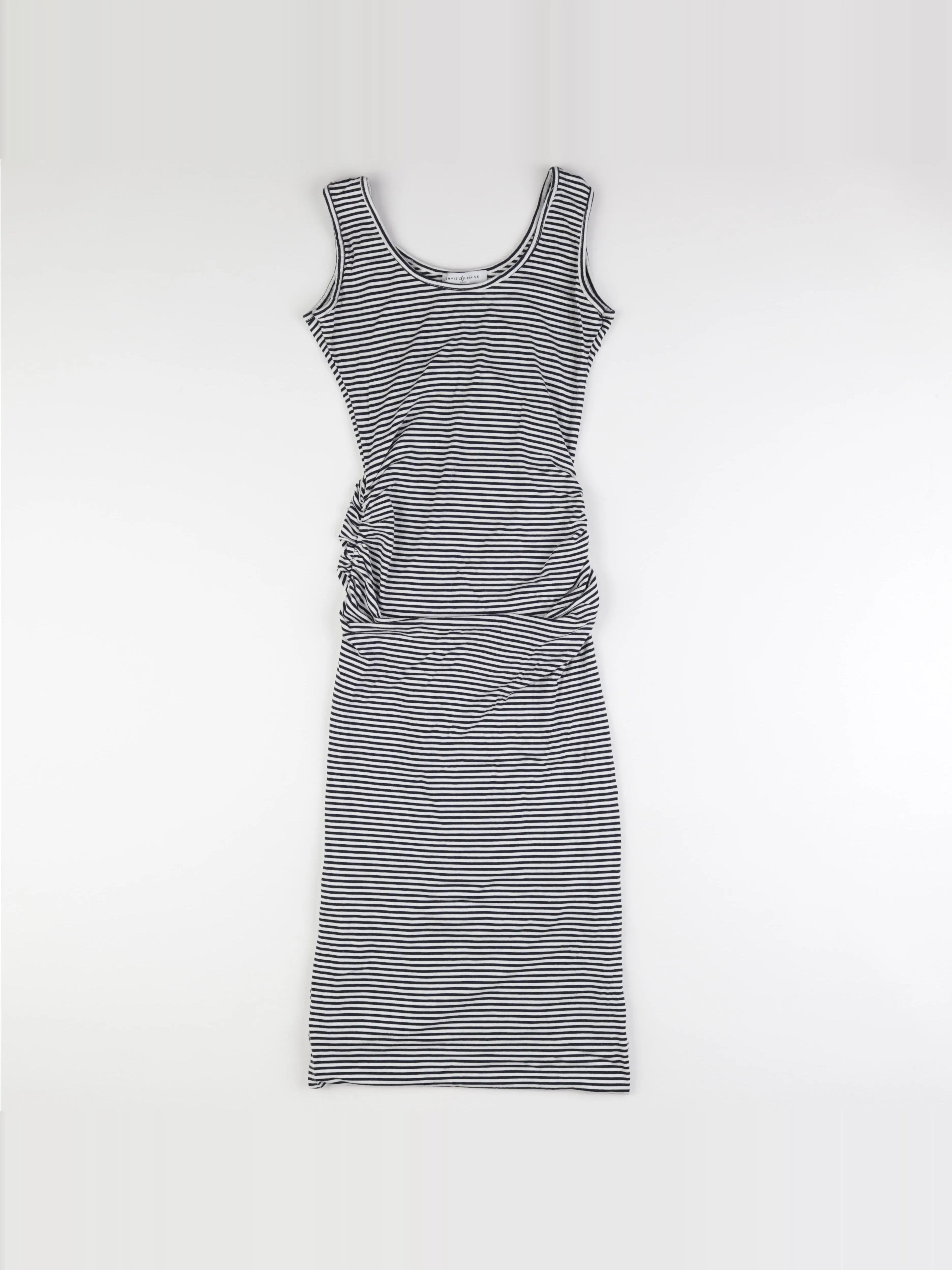 Envie de fraise - robe grossesse bleu, blanc - 34 à 36