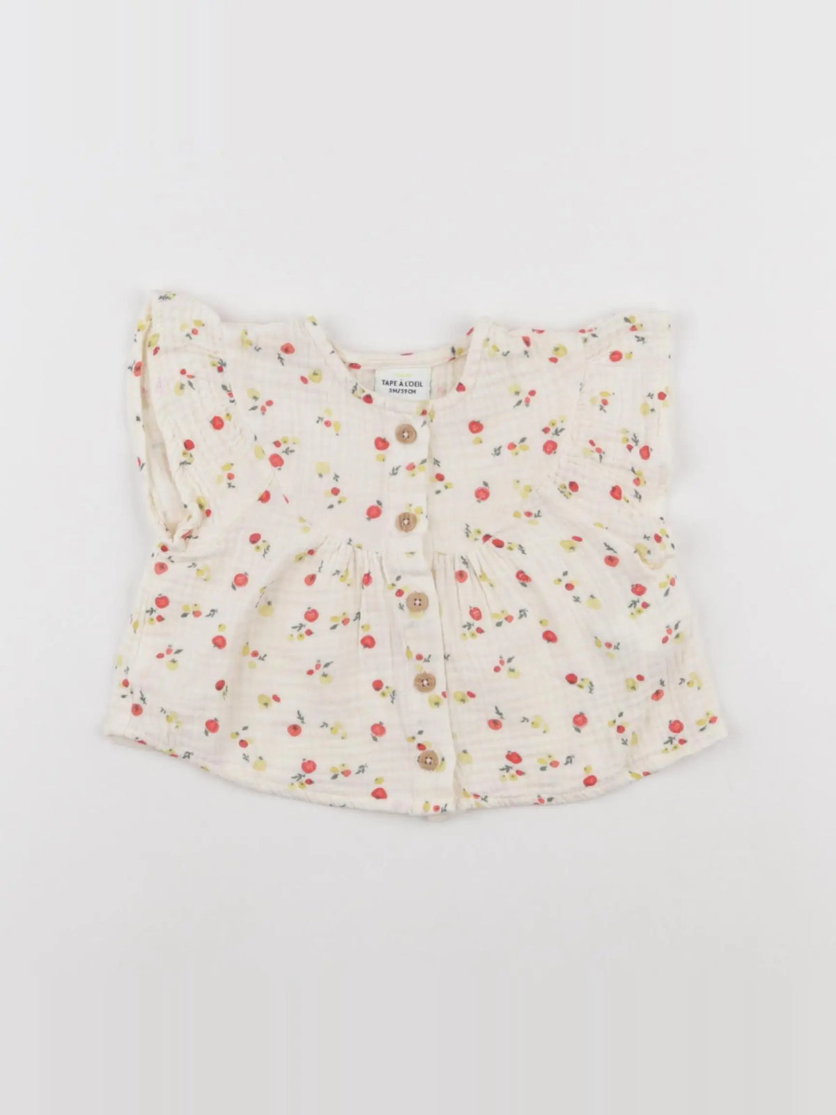Tape à l'oeil - blouse beige - 3 mois