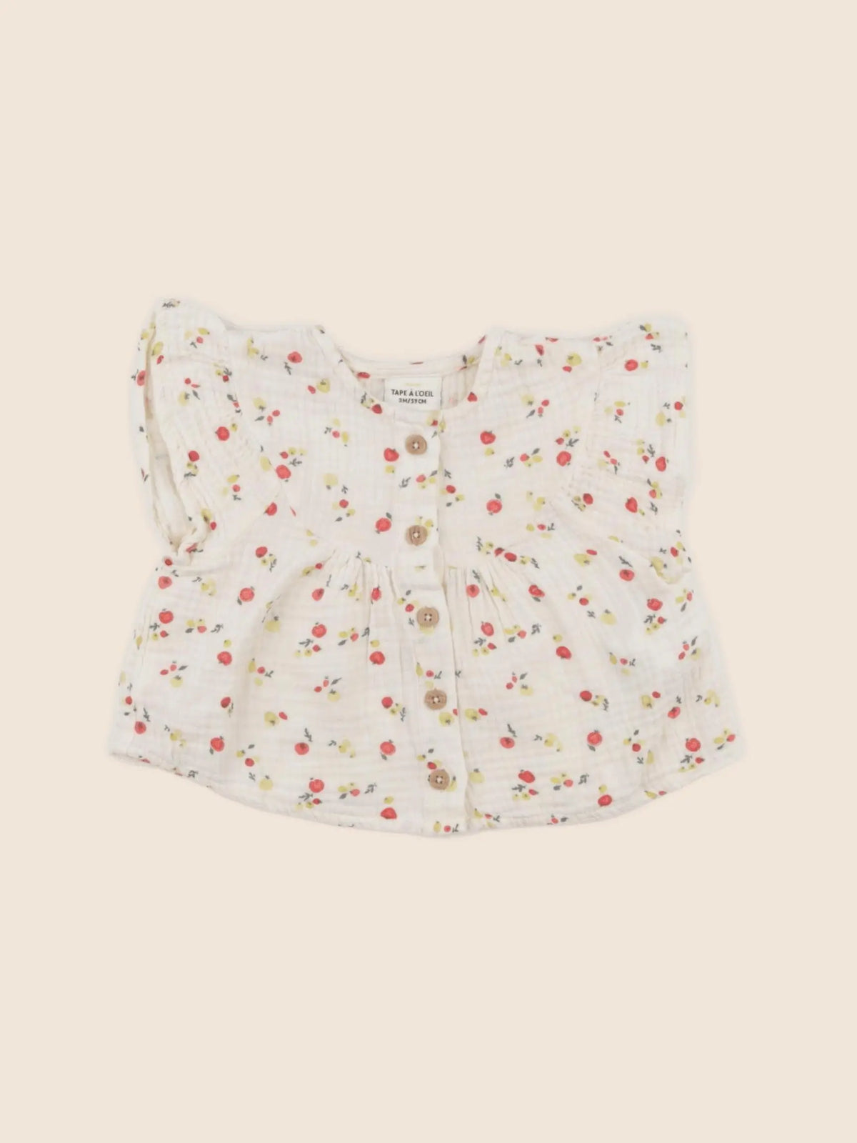 Tape à l'oeil - blouse beige - 3 mois