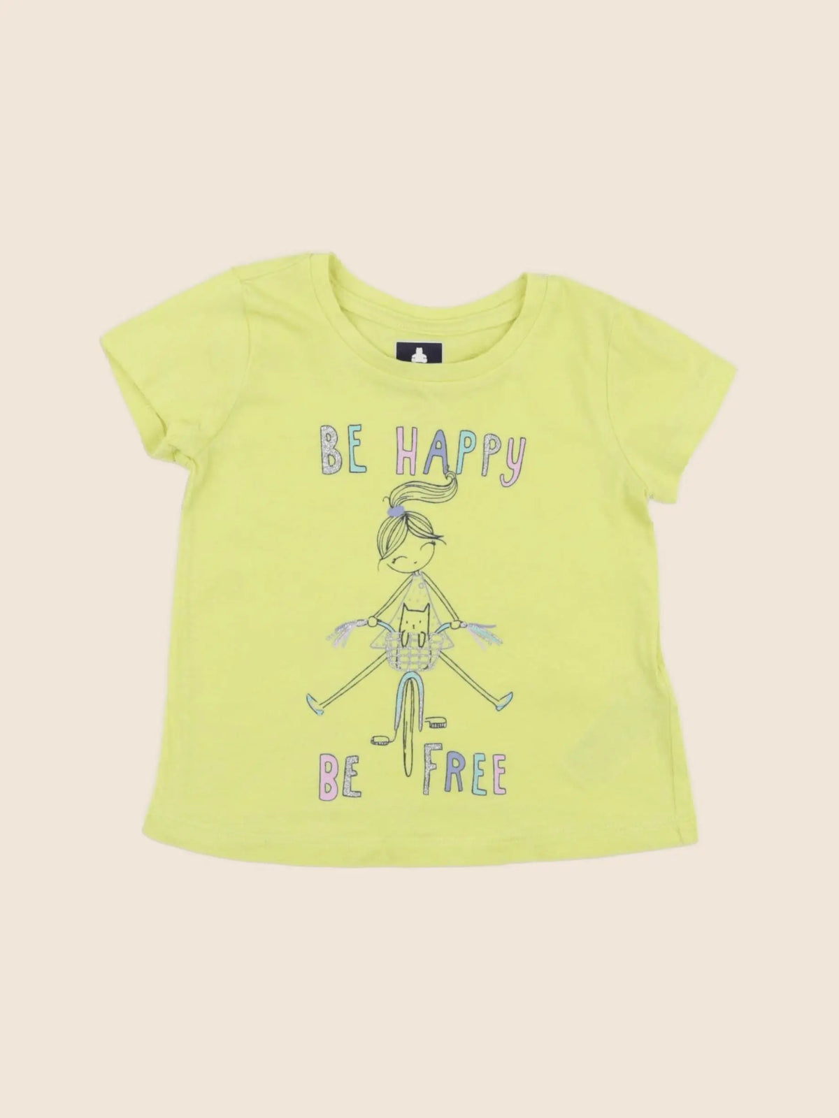 GAP - tee-shirt jaune - 12/18 mois