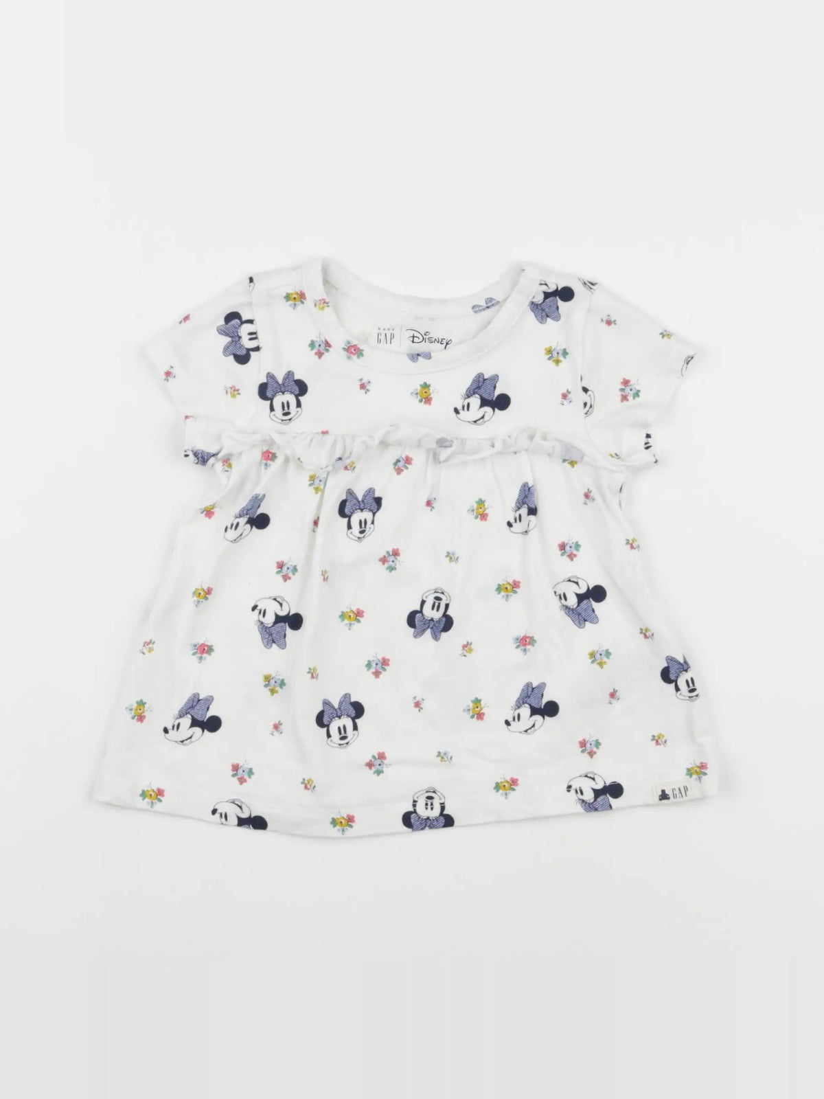 GAP - tee-shirt blanc - 12/18 mois