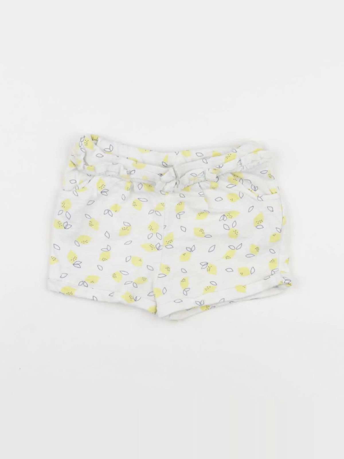 Tape à l'oeil - short blanc - 18 mois