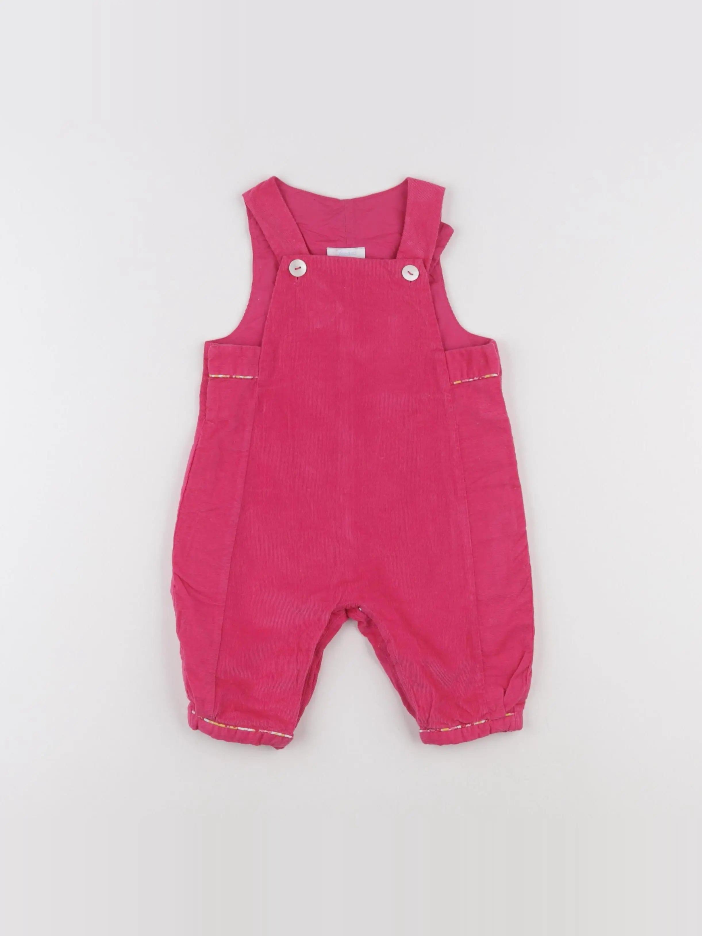 Jacadi - salopette rose - 6 mois