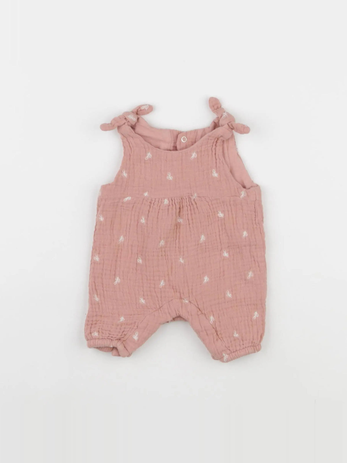Vertbaudet - combinaison rose - 0 mois
