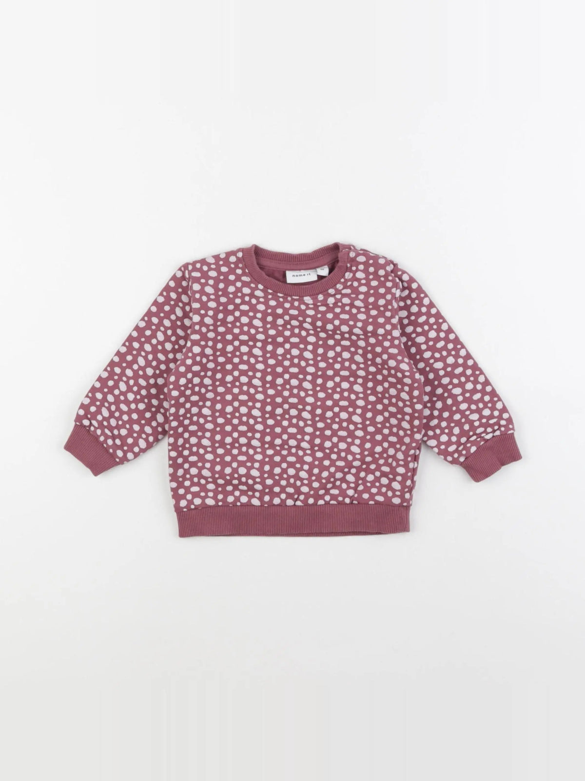 Name it - sweat violet - 3/6 mois