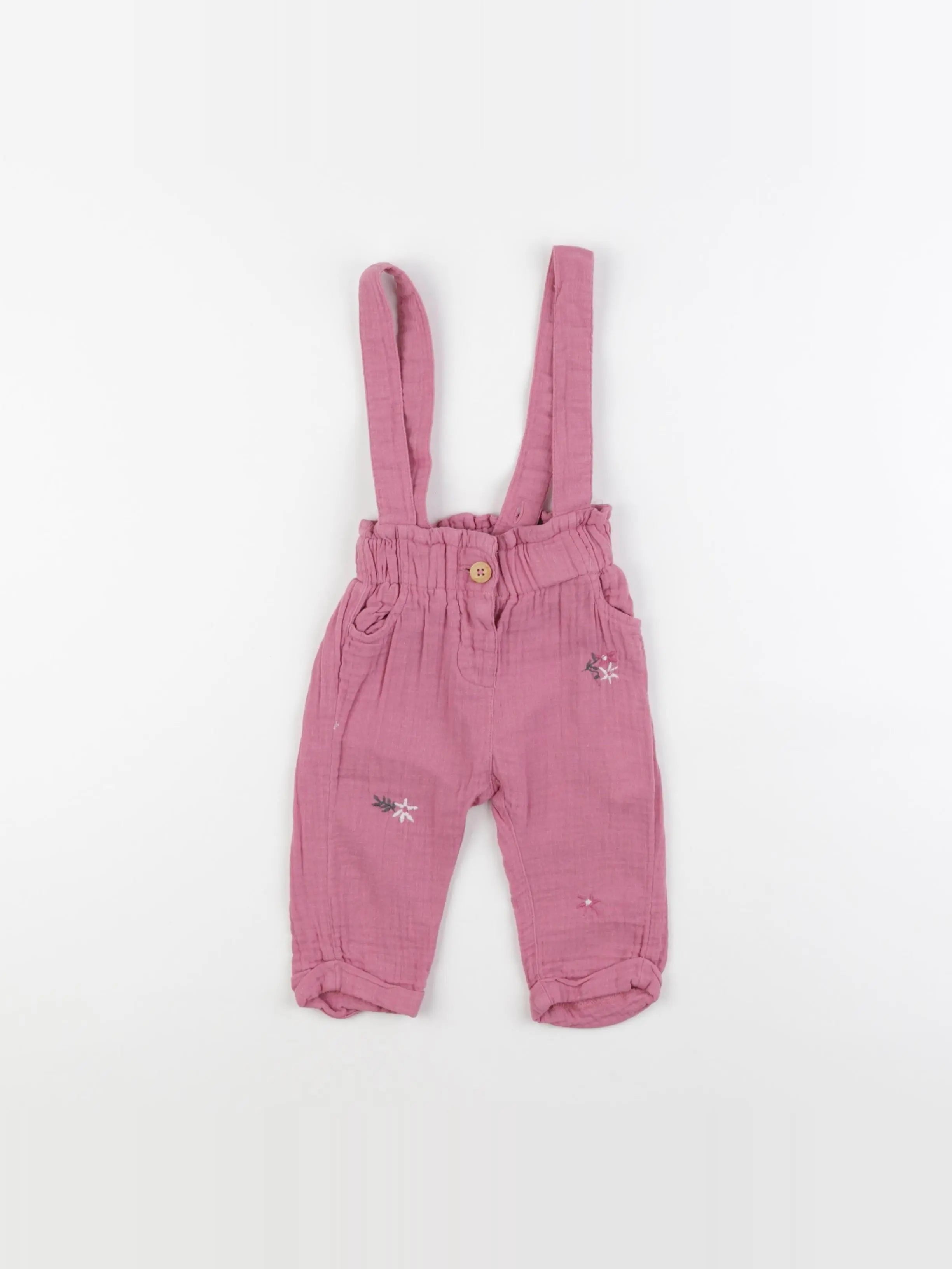 Tape à l'oeil - pantalon rose - 6 mois