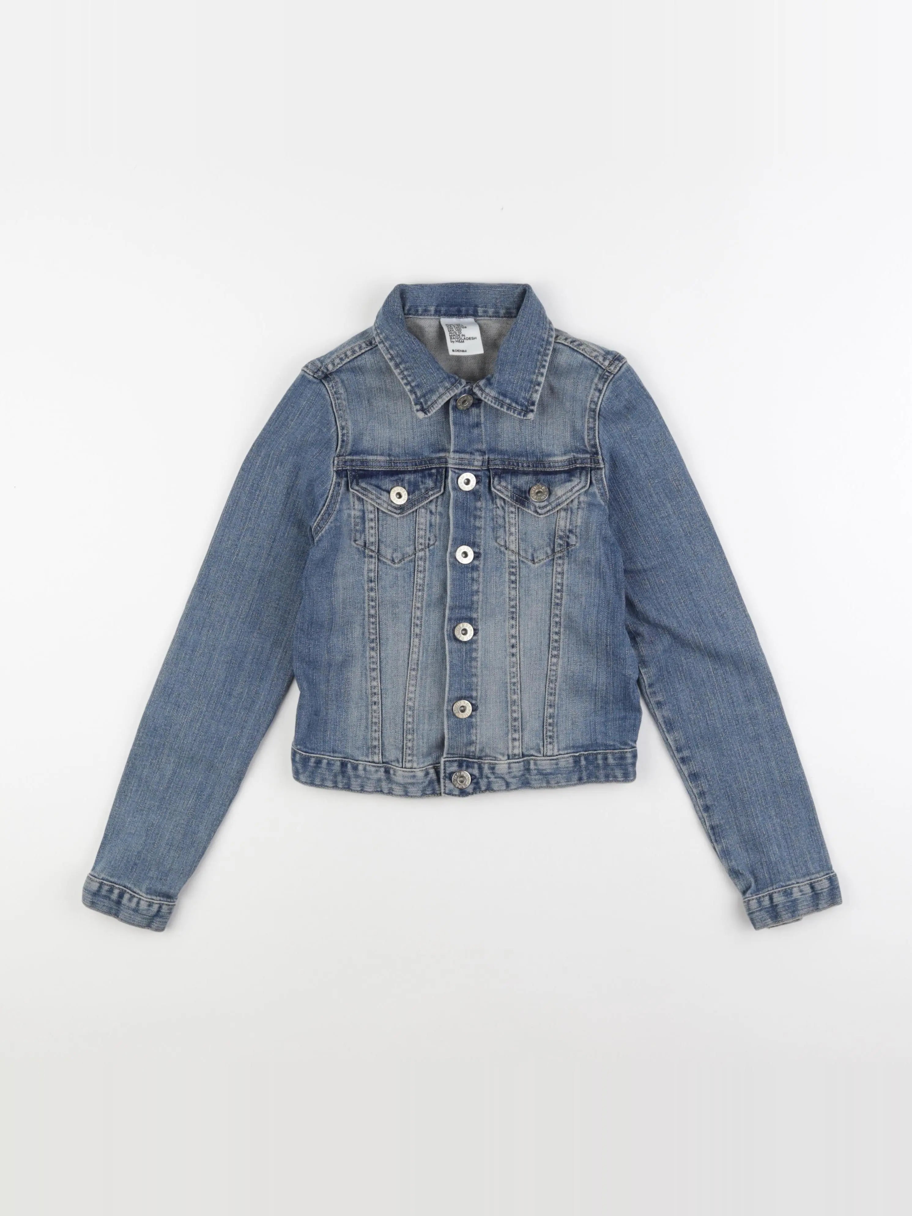 H&M - veste bleu - 9/10 ans