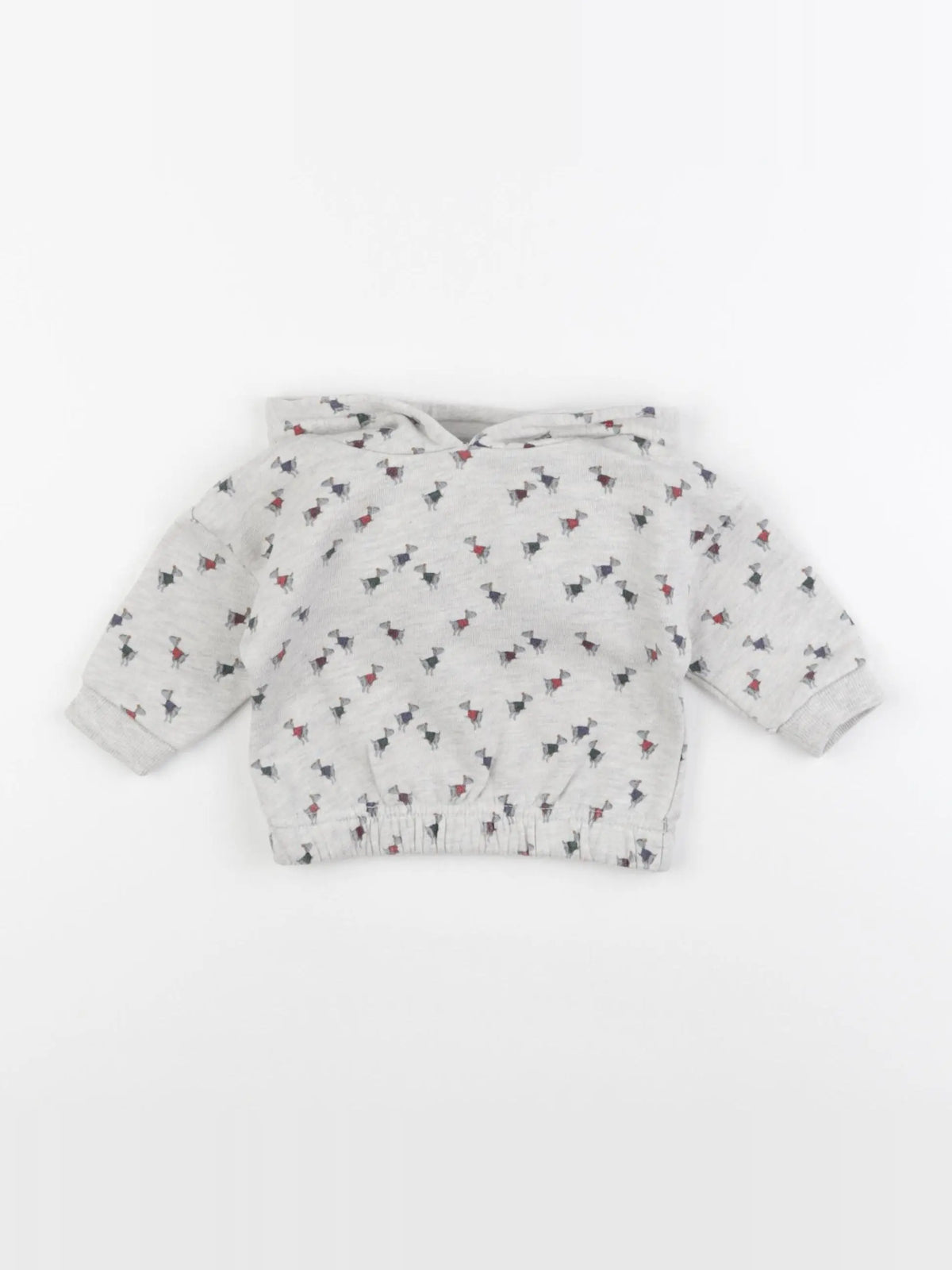 Vertbaudet - sweat gris - 3 mois